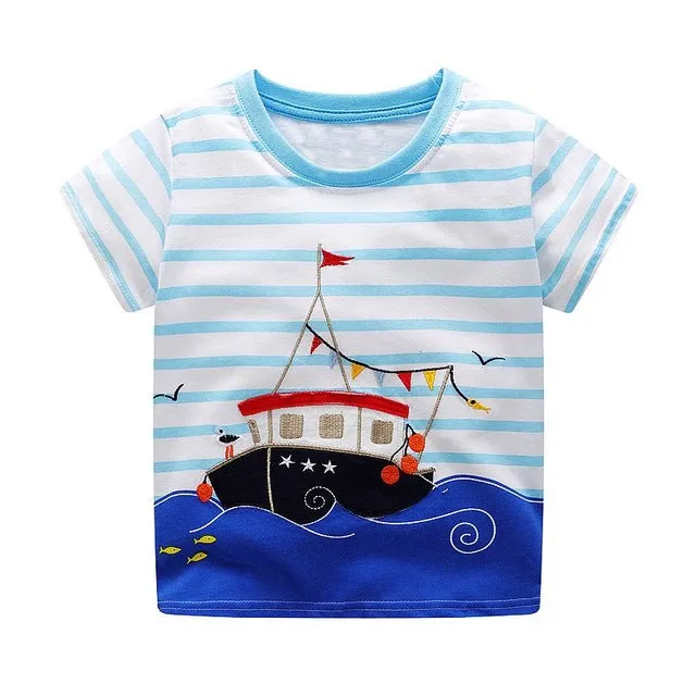 100% Cotton Character Print Baby Boy Clothing