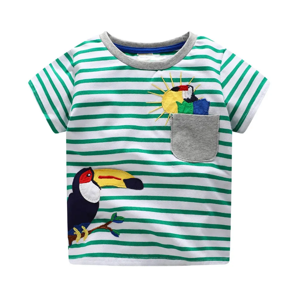 100% Cotton Character Print Baby Boy Clothing