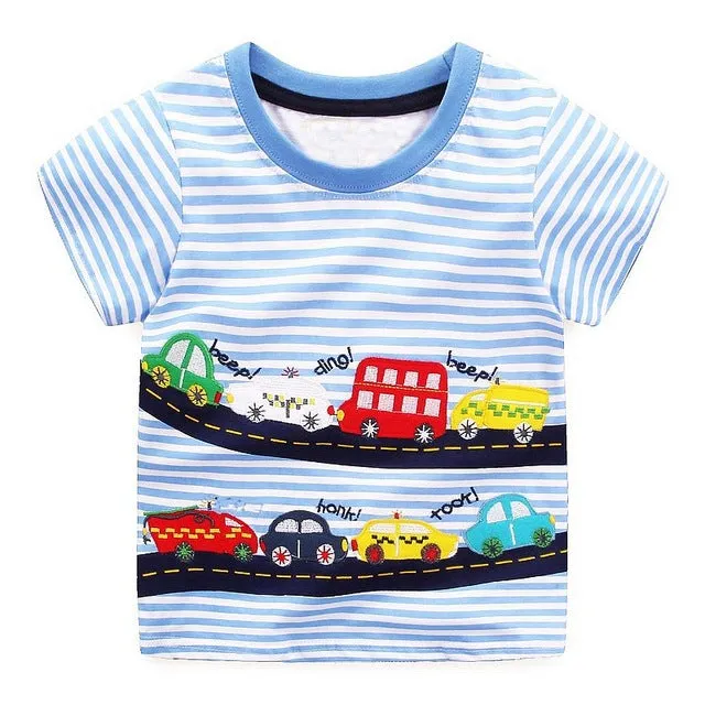 100% Cotton Character Print Baby Boy Clothing