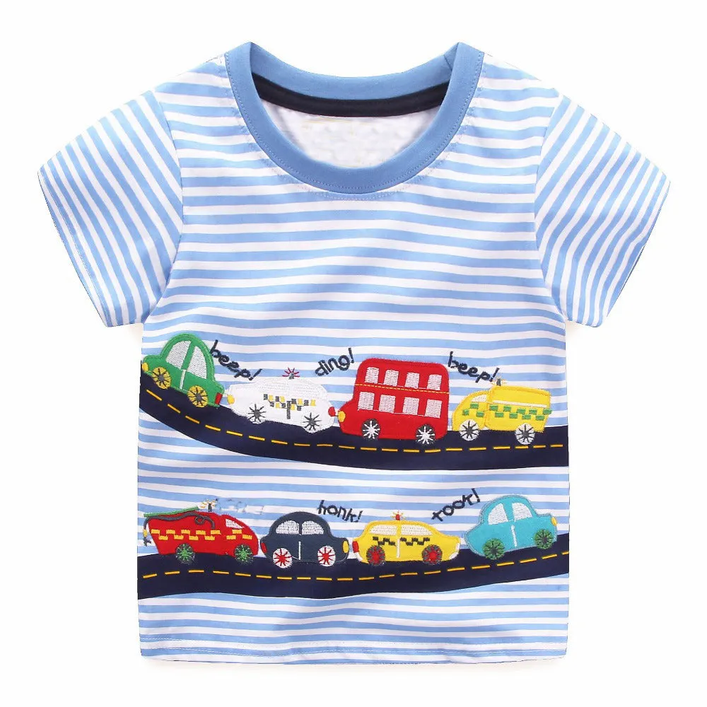 100% Cotton Character Print Baby Boy Clothing