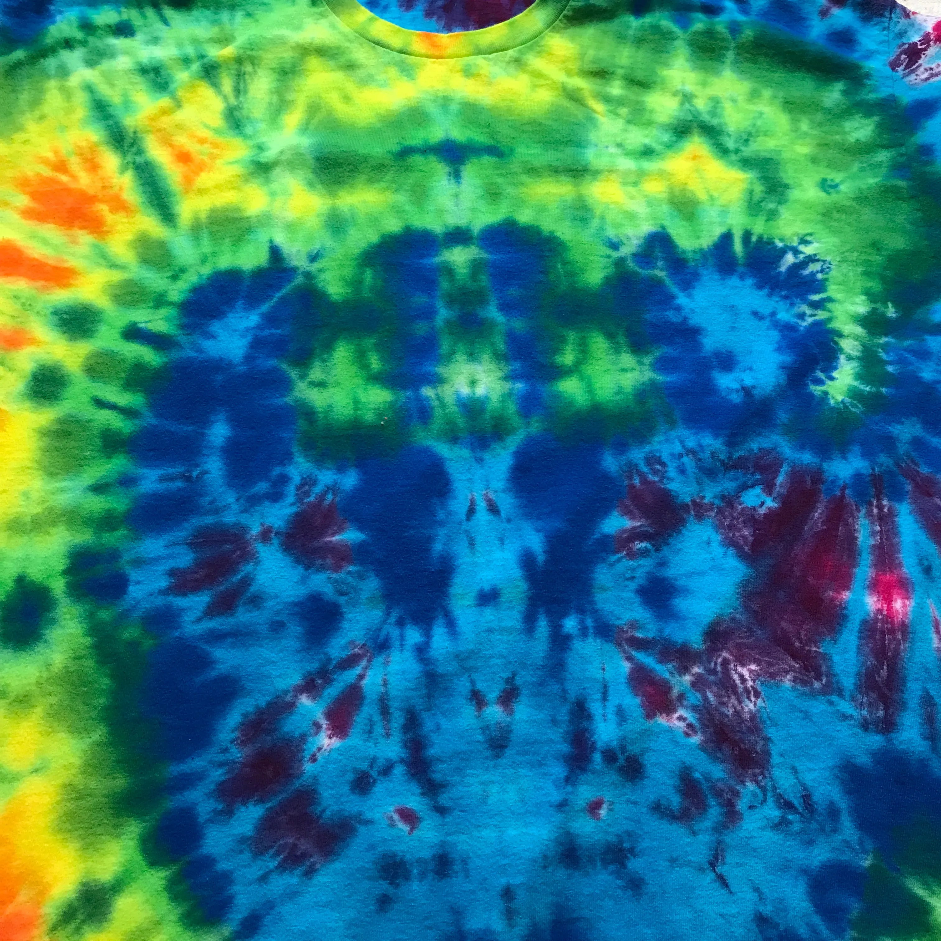 2X Intentionally Random Tie-Dye Tee