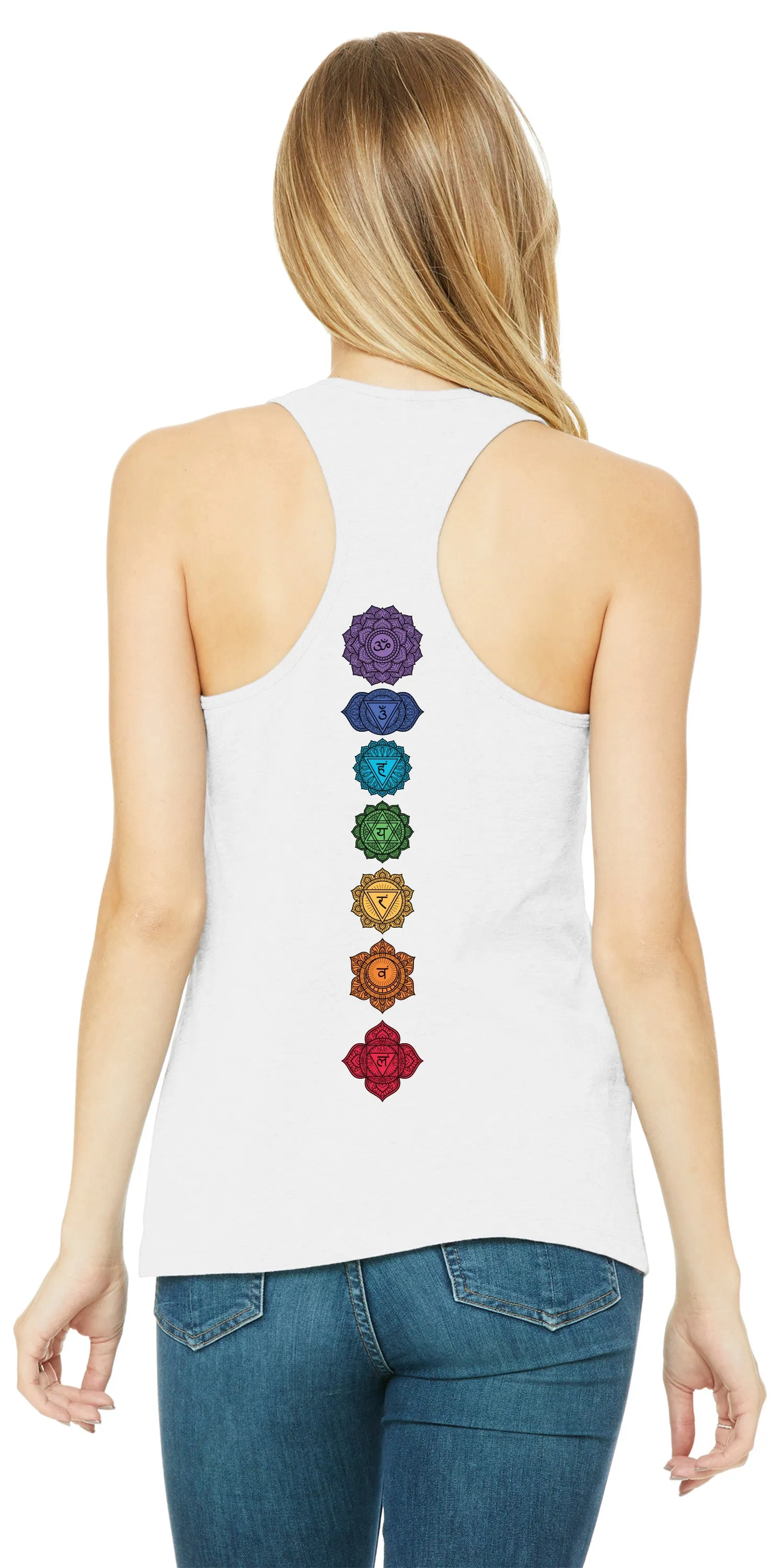 7 Chakras - Racerback Tee