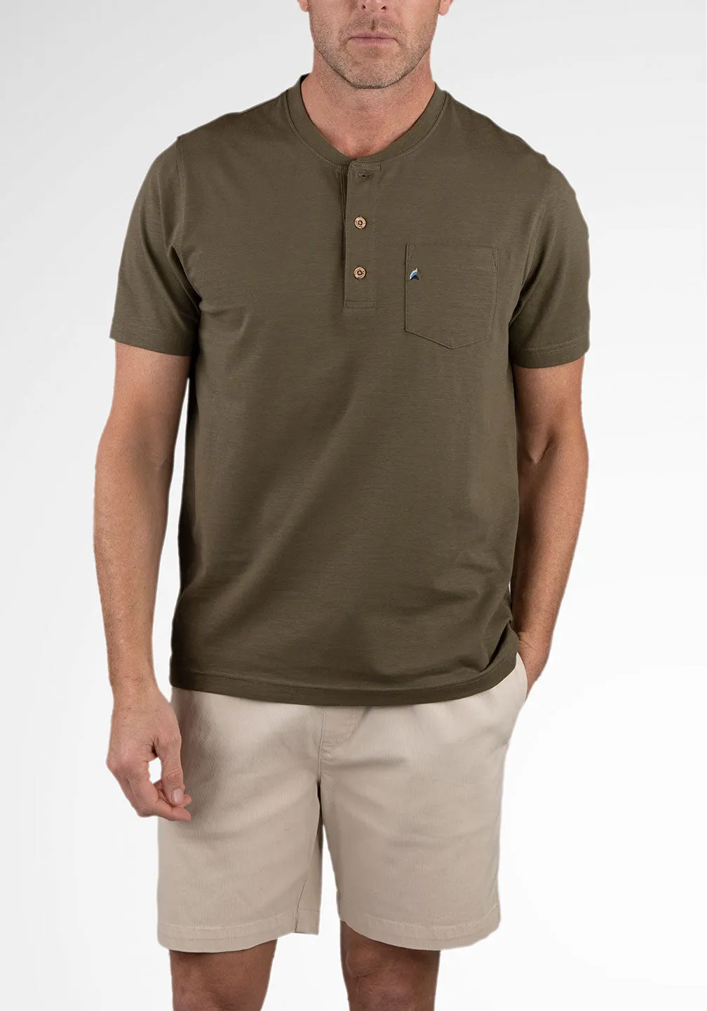 Airotec® Jersey Short Sleeve Henley