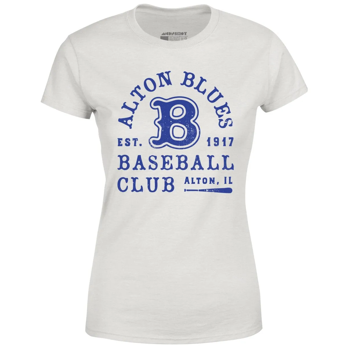 Alton Blues - Illinois - Vintage Defunct Baseball Teams - Women's T-Shirt