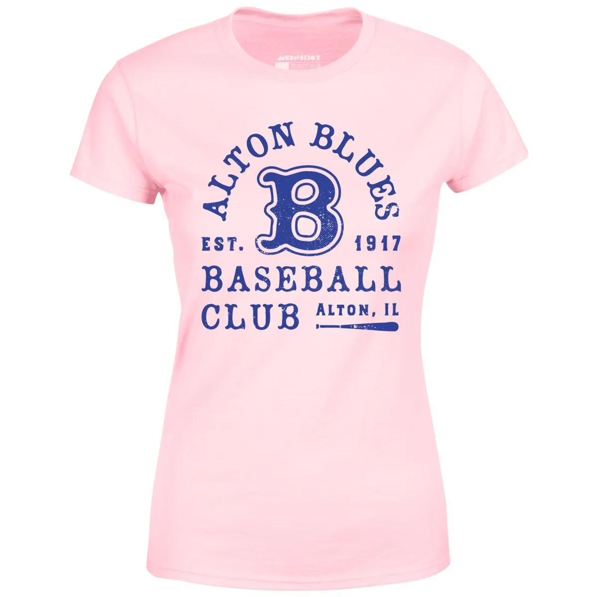 Alton Blues - Illinois - Vintage Defunct Baseball Teams - Women's T-Shirt