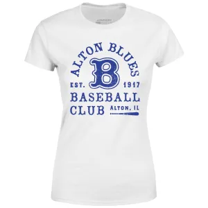 Alton Blues - Illinois - Vintage Defunct Baseball Teams - Women's T-Shirt