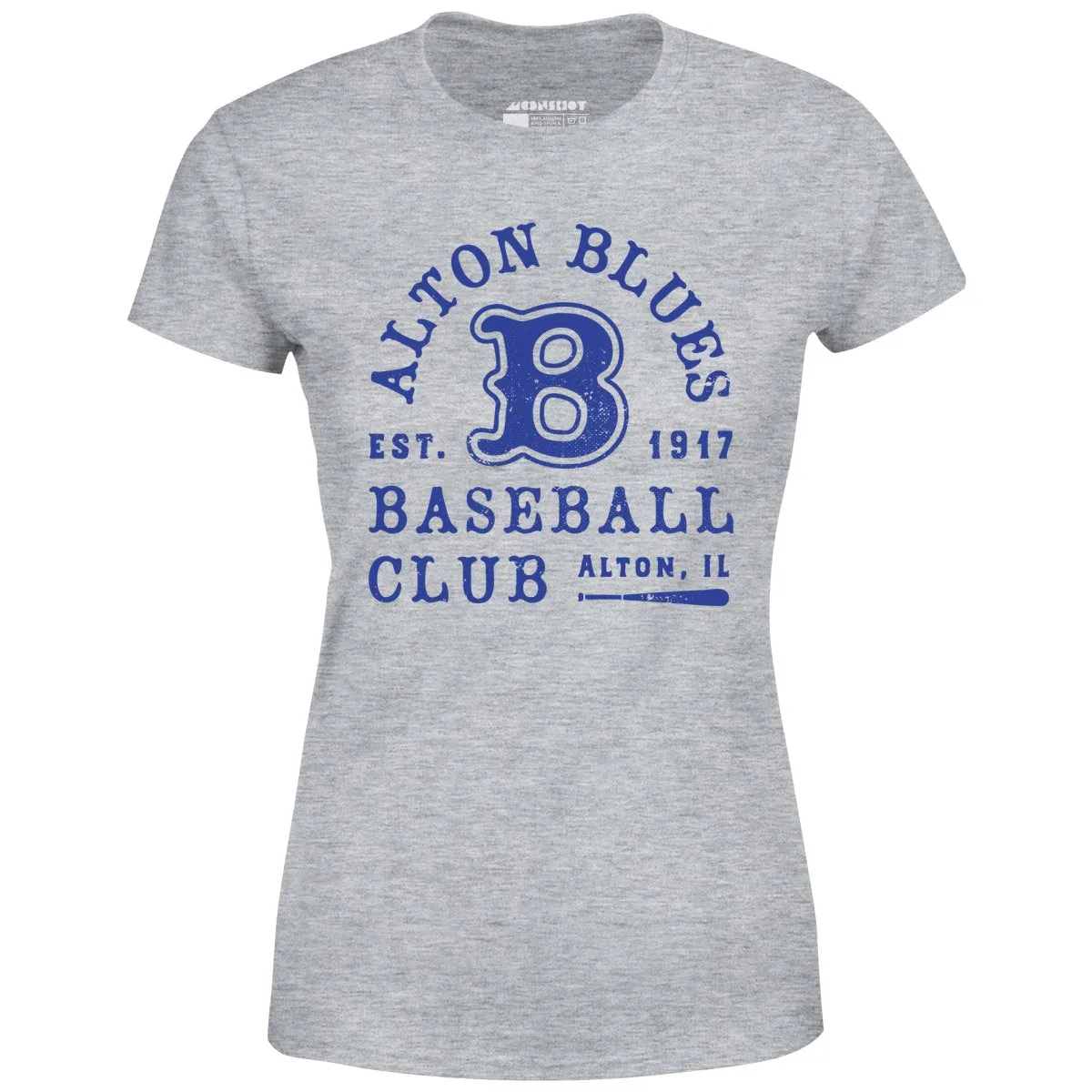 Alton Blues - Illinois - Vintage Defunct Baseball Teams - Women's T-Shirt