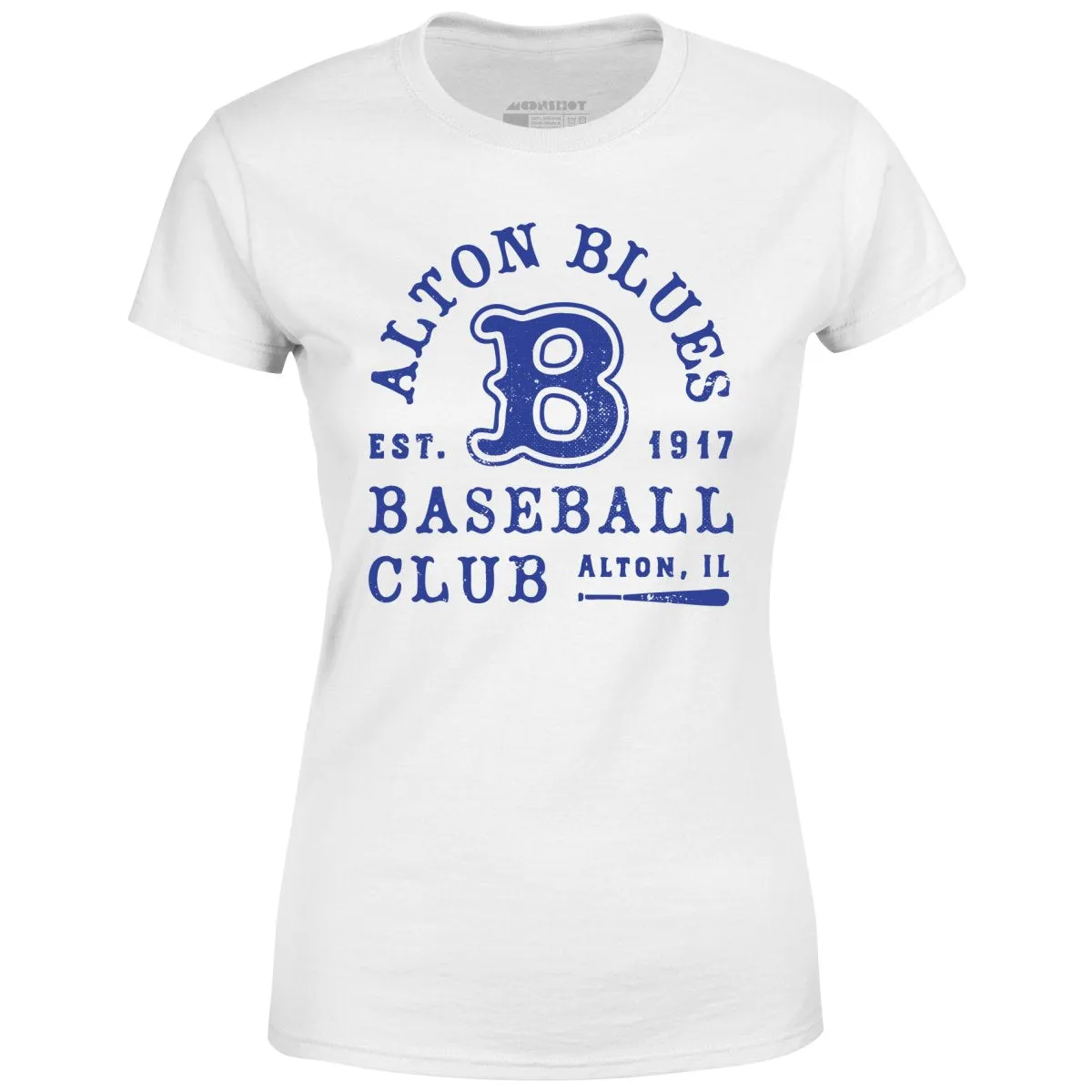 Alton Blues - Illinois - Vintage Defunct Baseball Teams - Women's T-Shirt