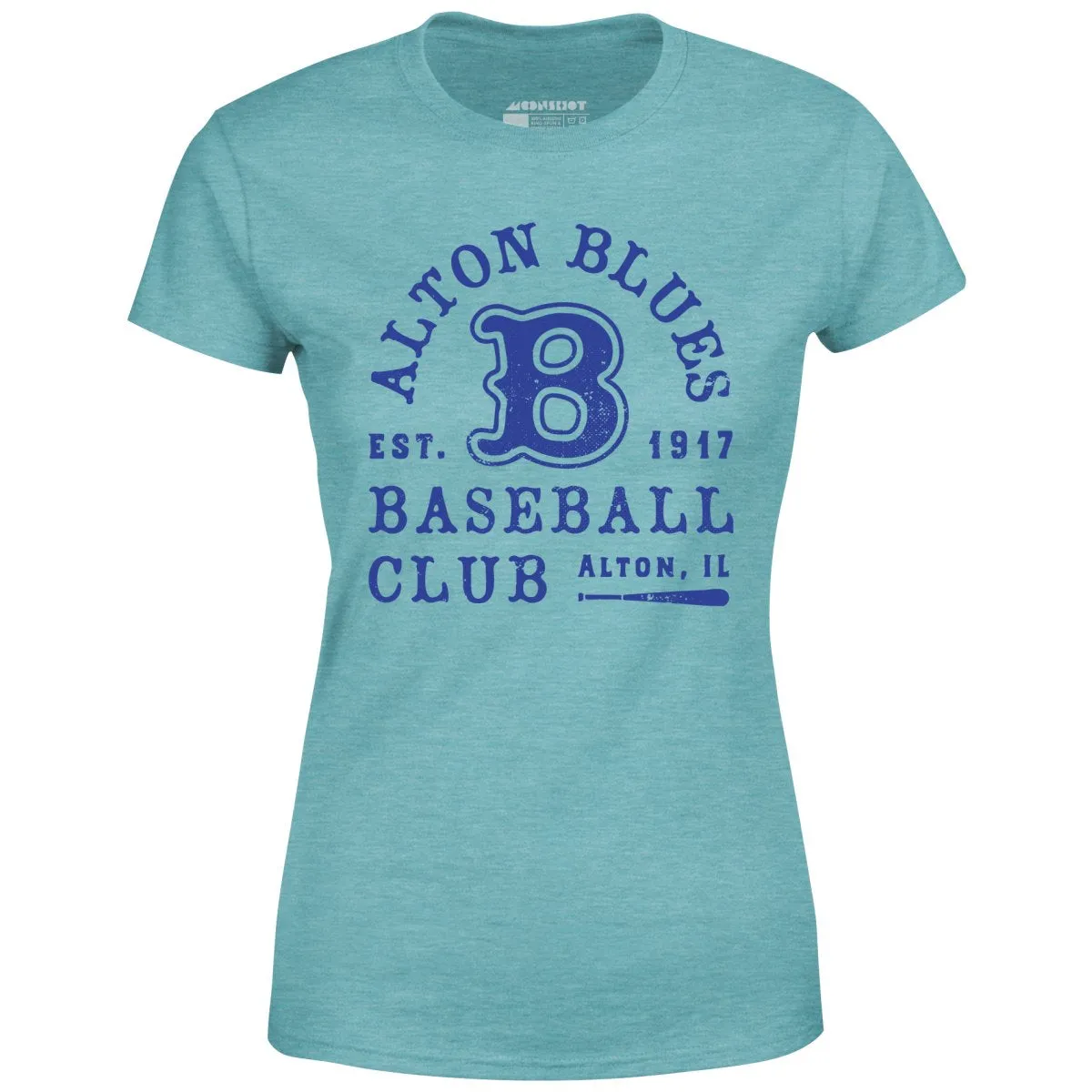 Alton Blues - Illinois - Vintage Defunct Baseball Teams - Women's T-Shirt