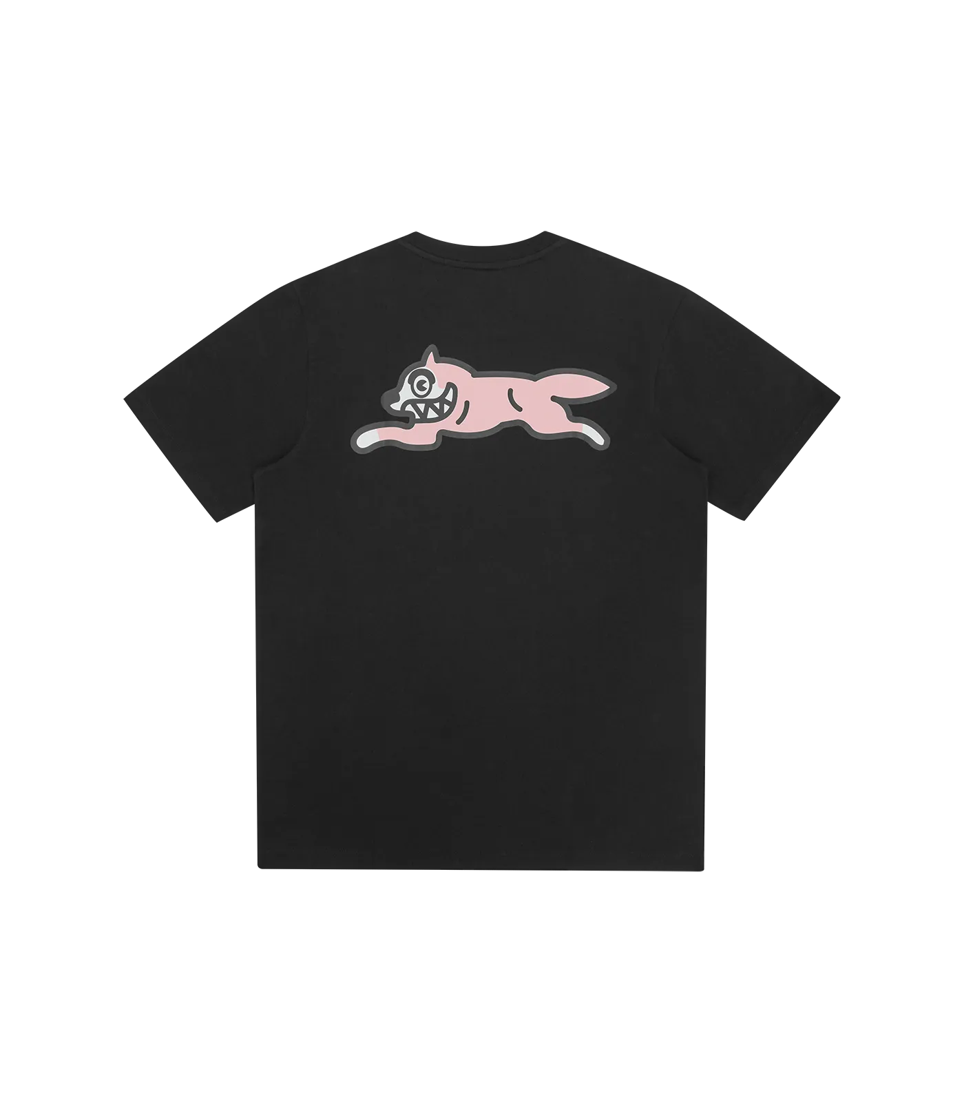 ARCH LOGO X RUNNING DOG T-SHIRT - BLACK