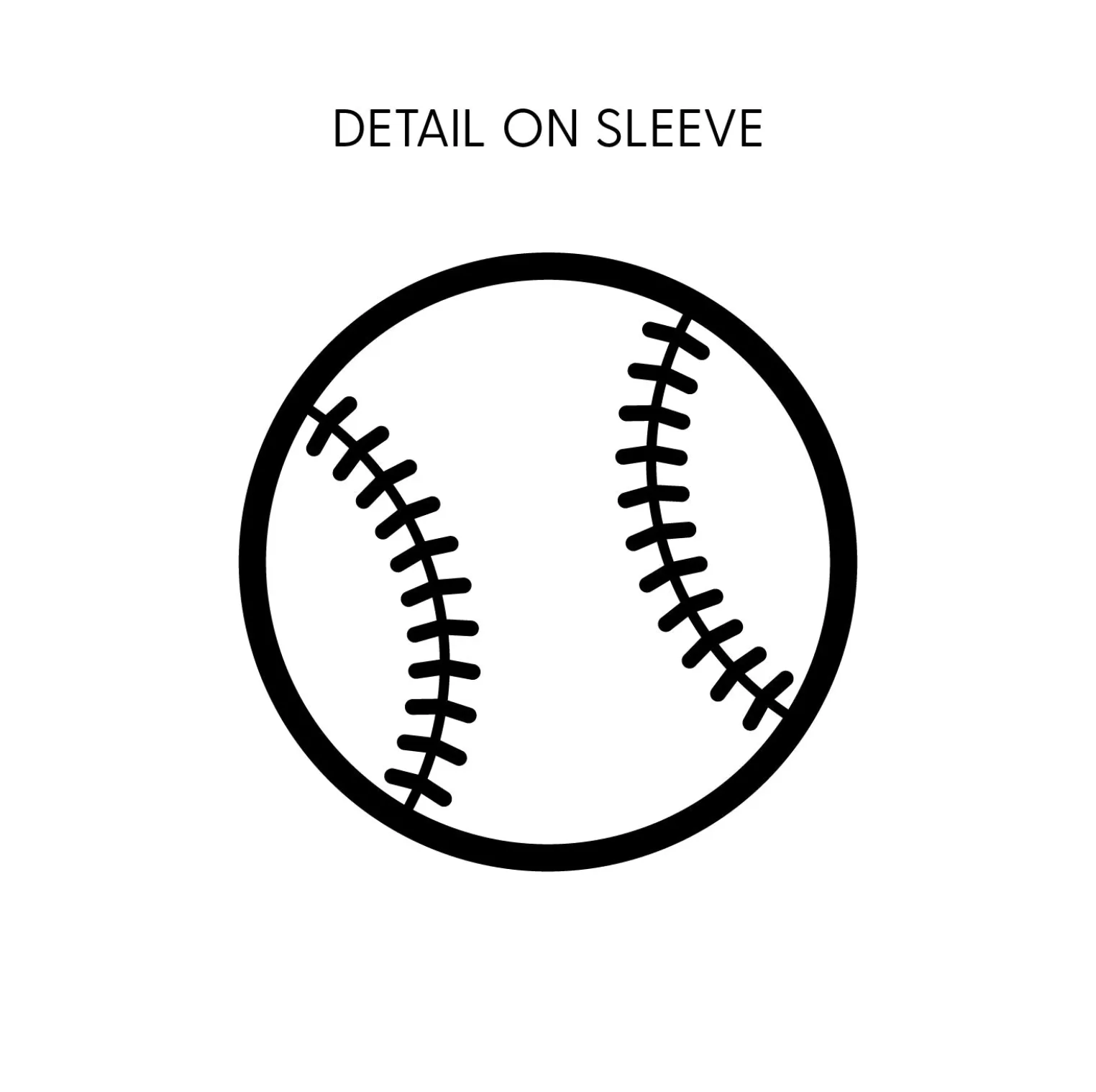 Ballpark Mama - Baseball Detail on Sleeve - Unisex STAR Tee