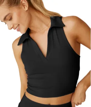 Beyond Yoga Heather Rib Prep Cropped Tank