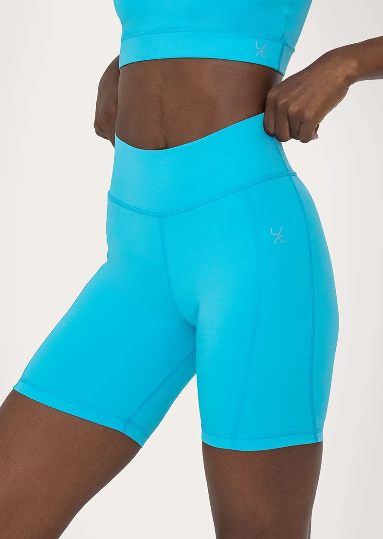 Birthday Scrunch Bum Short Blue FINAL SALE