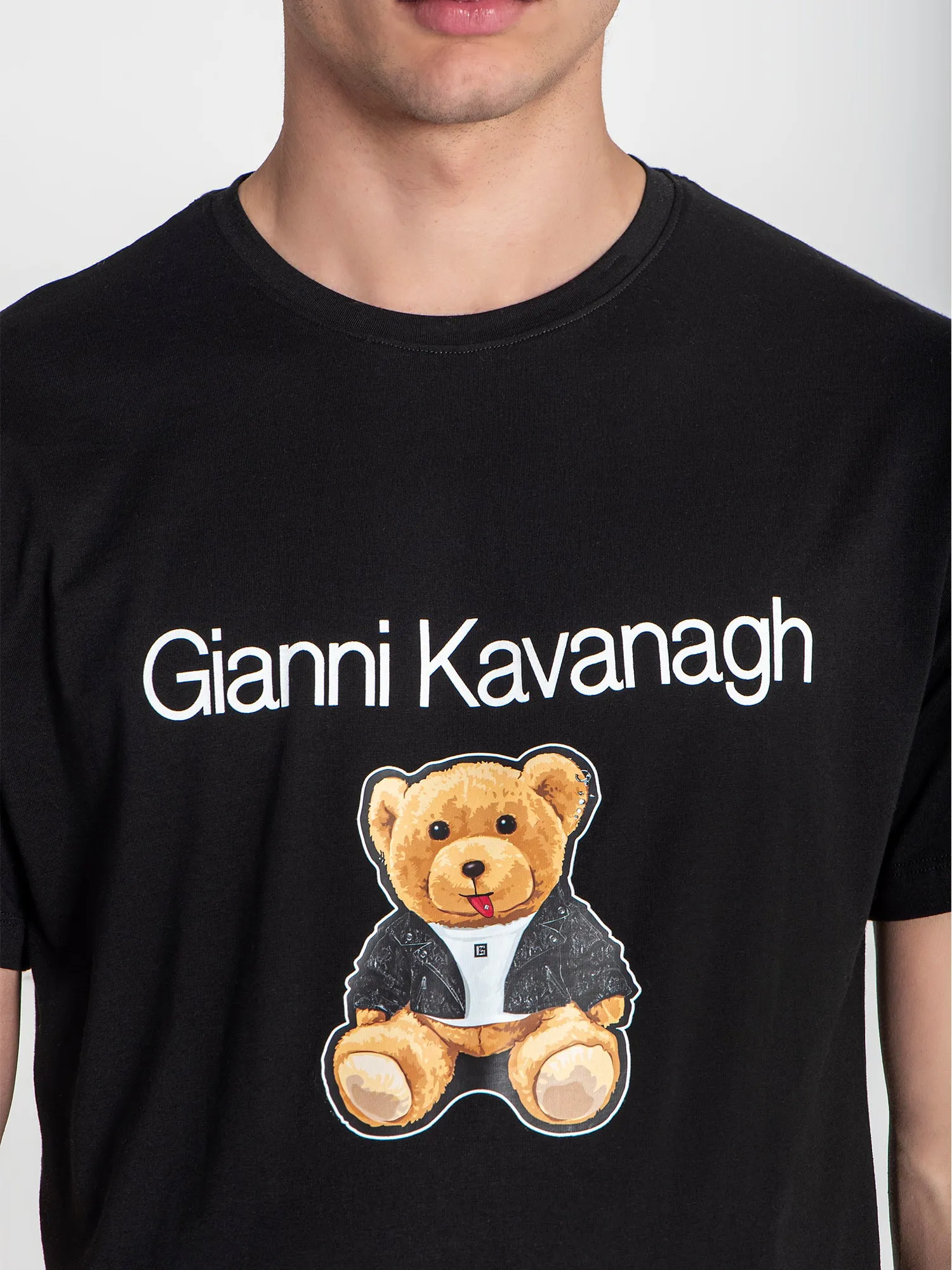 Black GK Teddy Bear Tee