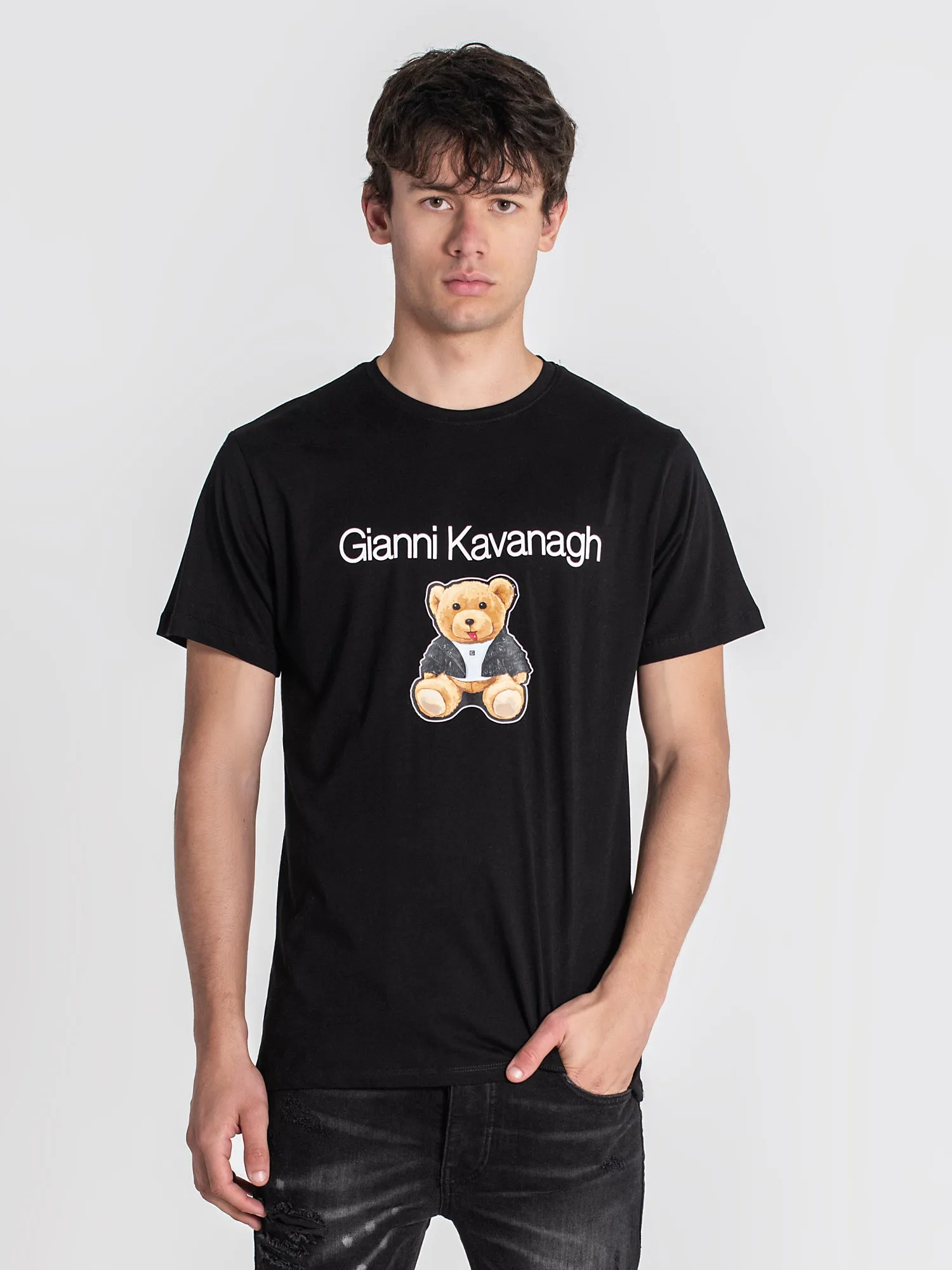 Black GK Teddy Bear Tee