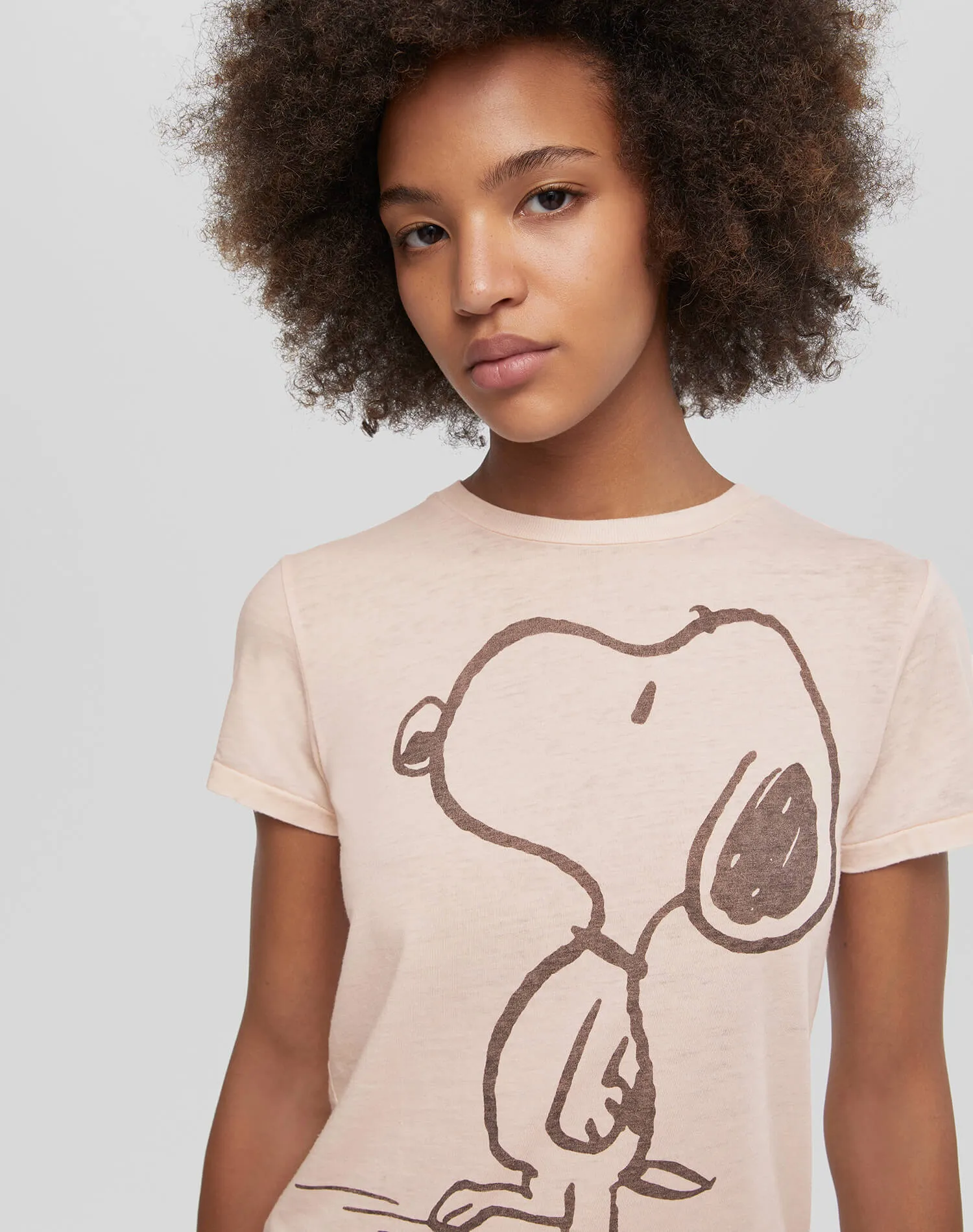 Classic "Snoopy" Tee - Dahlia