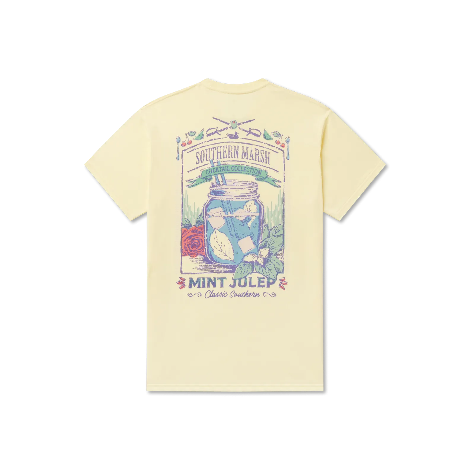 Cocktail Collection Tee - Mint Julep