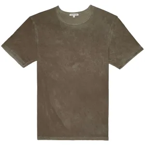 Cotton Citizen Vintage Taupe Supima Cotton Crewneck Tee