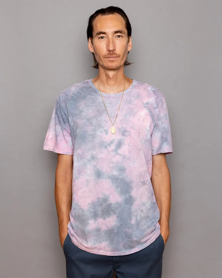 CRYSTAL DYED T-SHIRT Pink Elephant