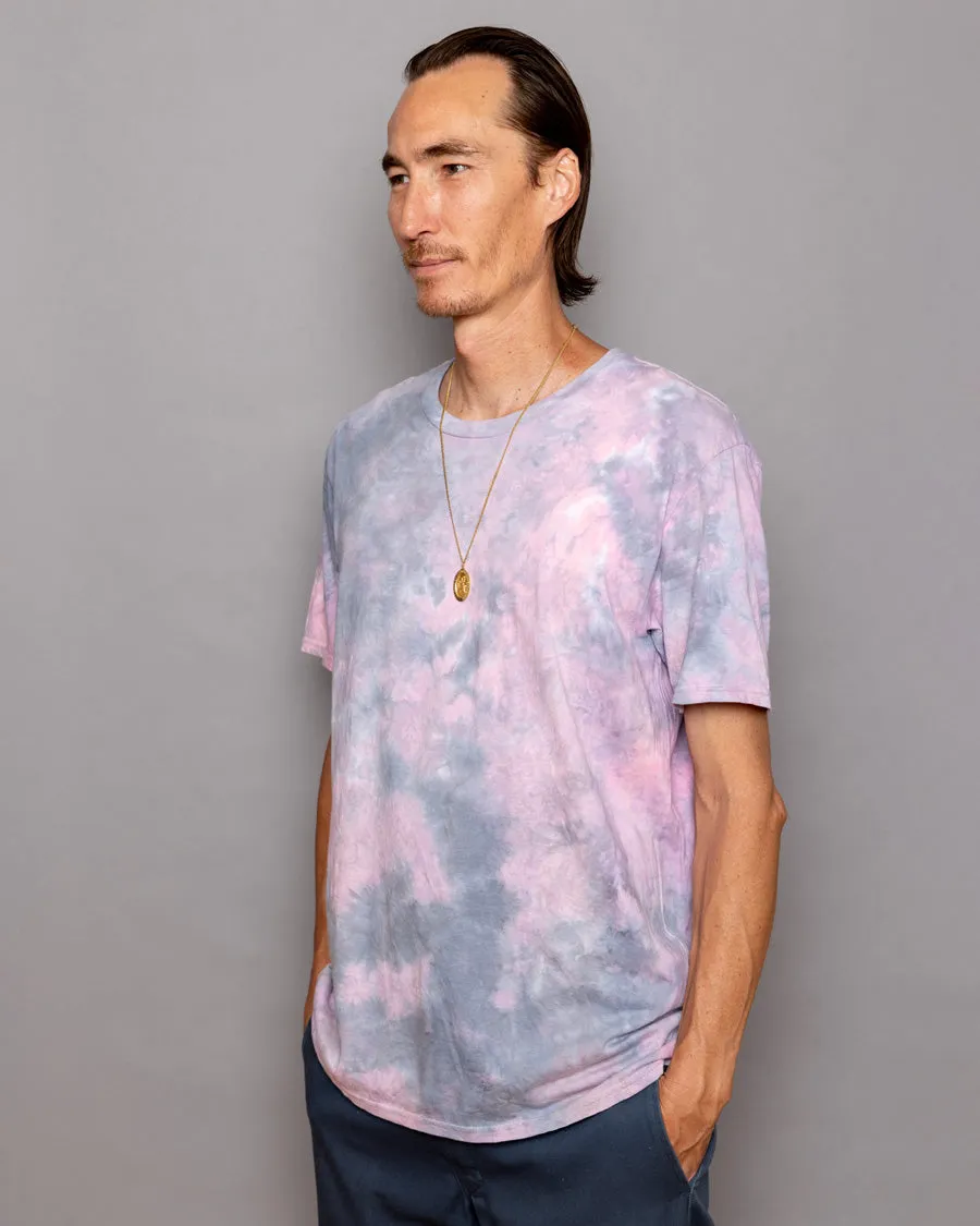 CRYSTAL DYED T-SHIRT Pink Elephant