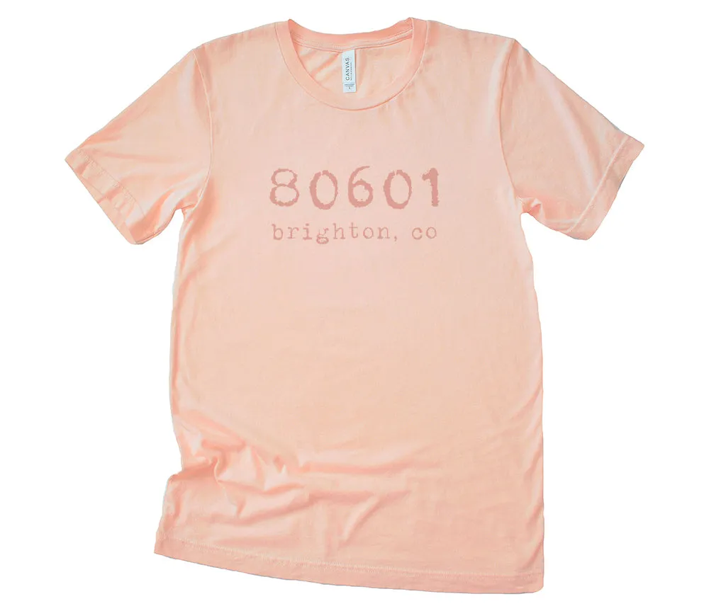 Custom Zip Code - Custom T-Shirt