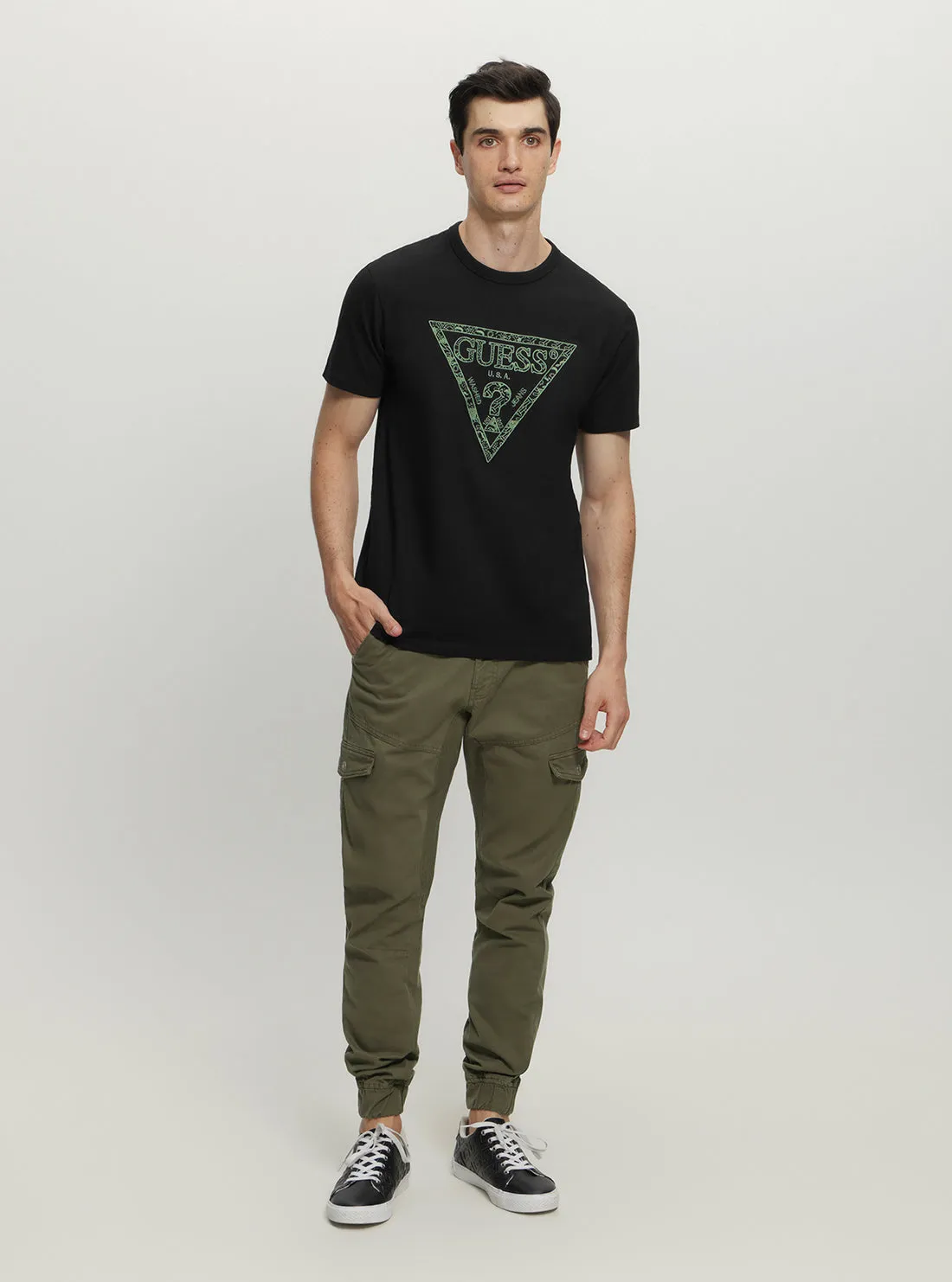 Eco Black Logo T-Shirt