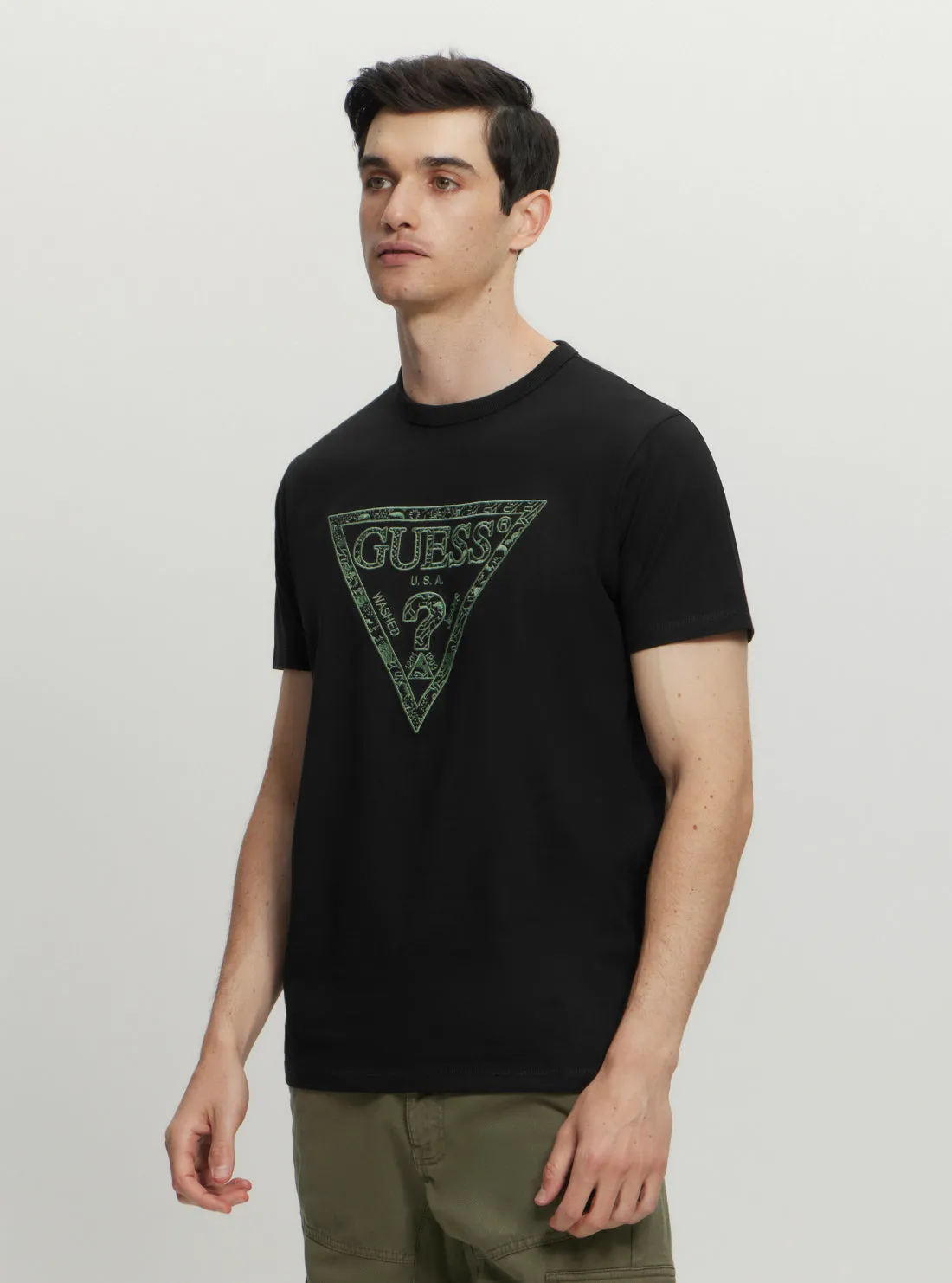 Eco Black Logo T-Shirt