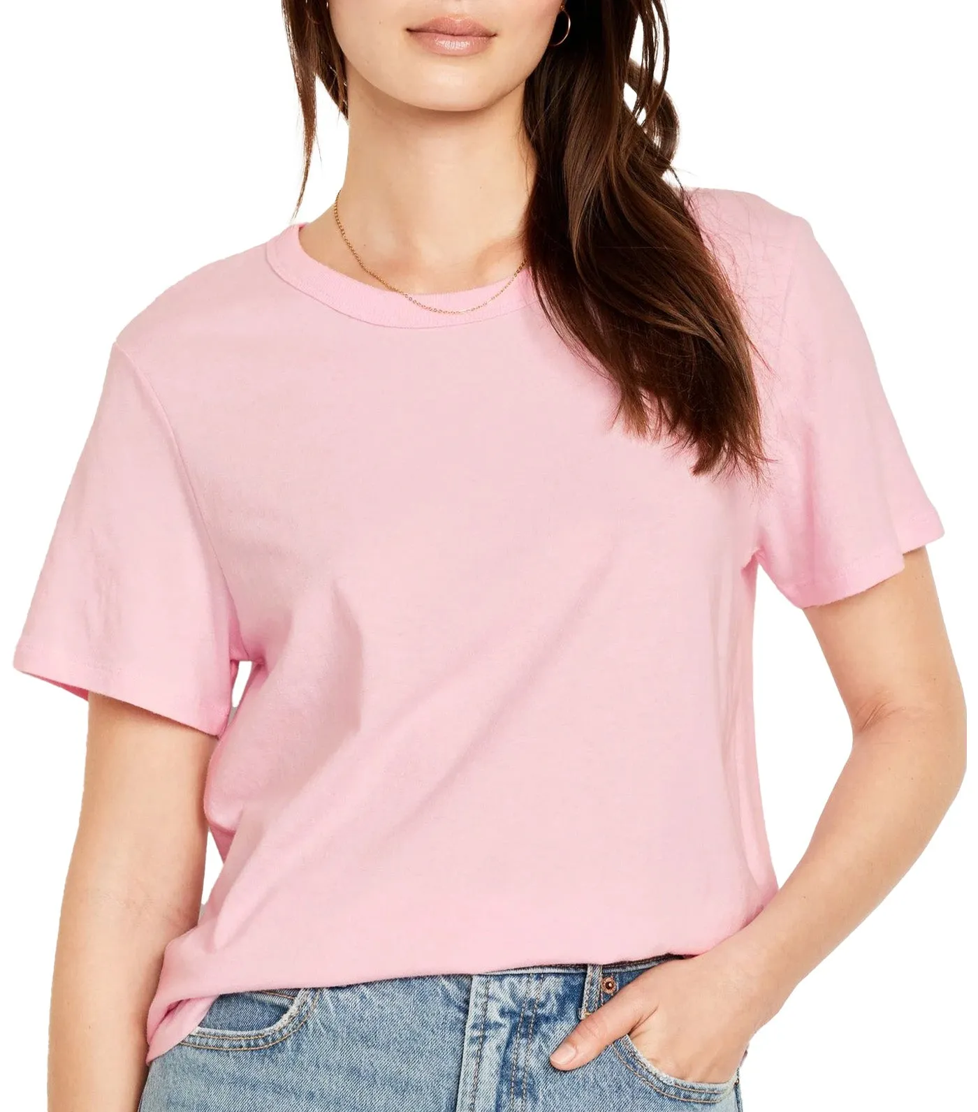 EveryWear T-Shirt for Women Preppy Pink