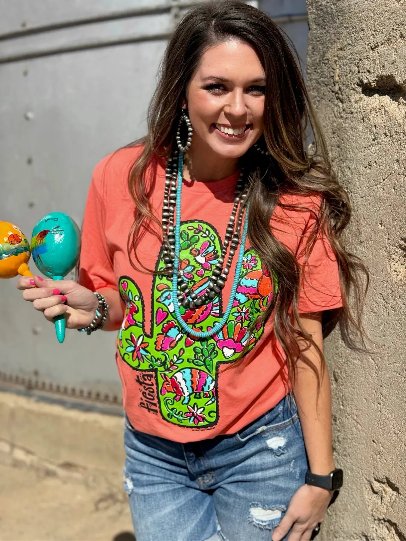 Fiesta Cactus Graphic Tee