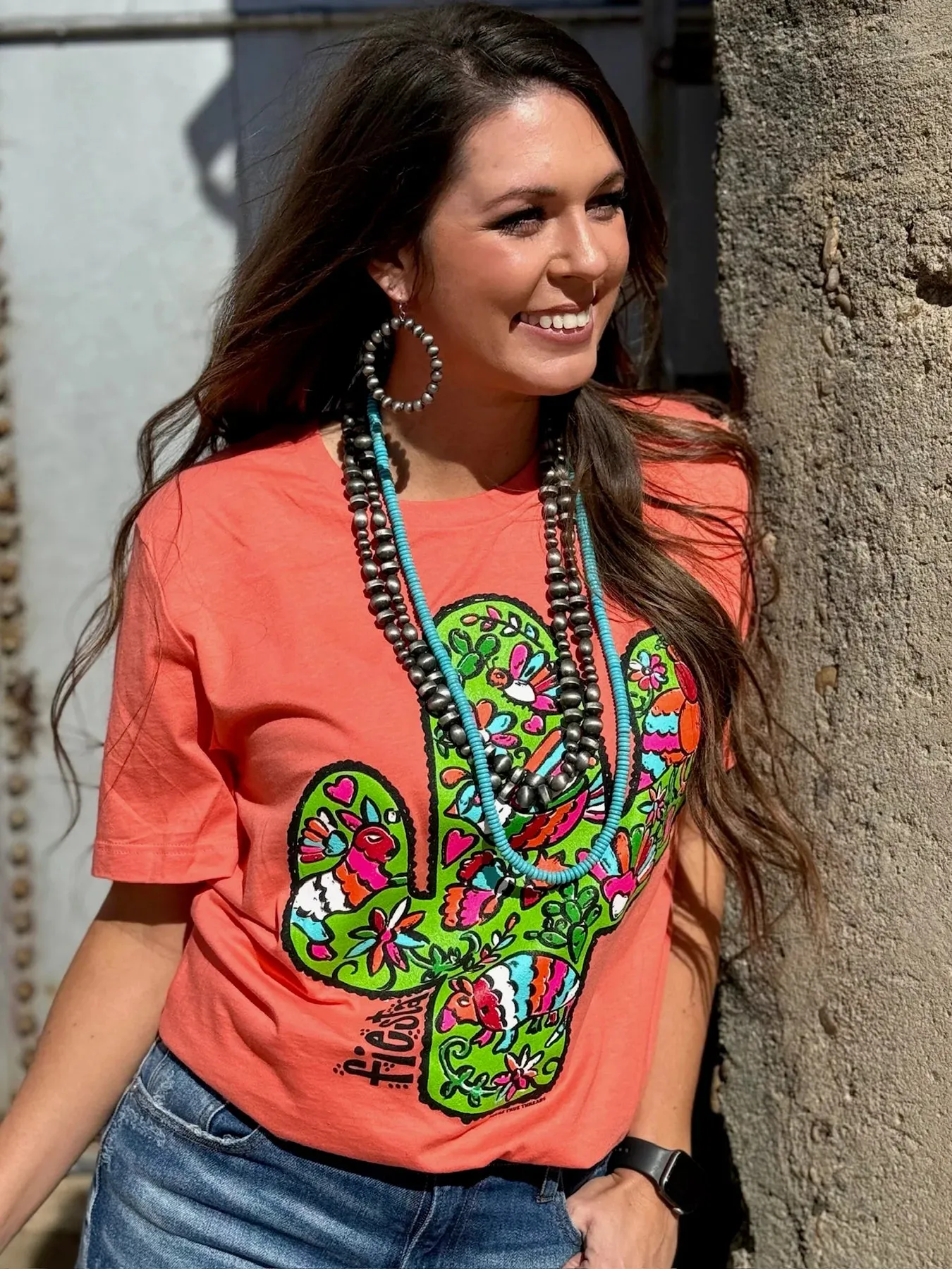 Fiesta Cactus Graphic Tee