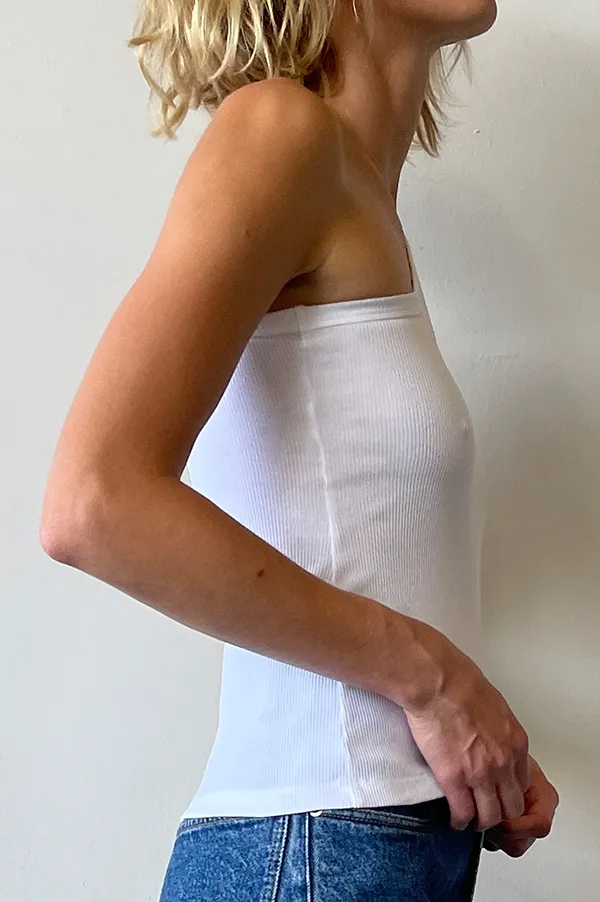 Freya Tank in White