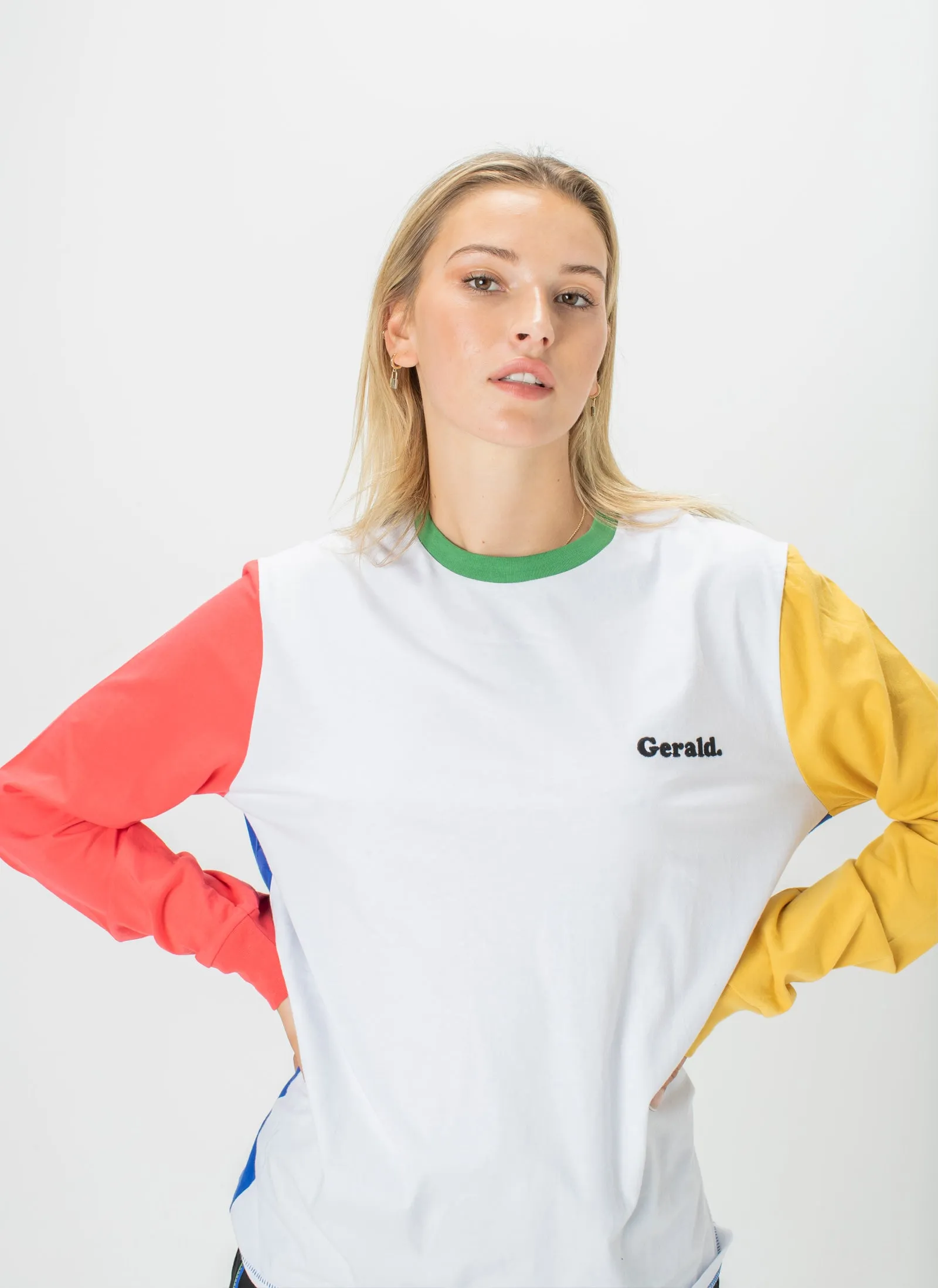 Gerald LS Tee Colour Block