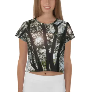 GG - Women's Crop Tee - Trees & Sun