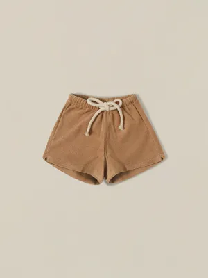 Gold Terry Rope Shorts