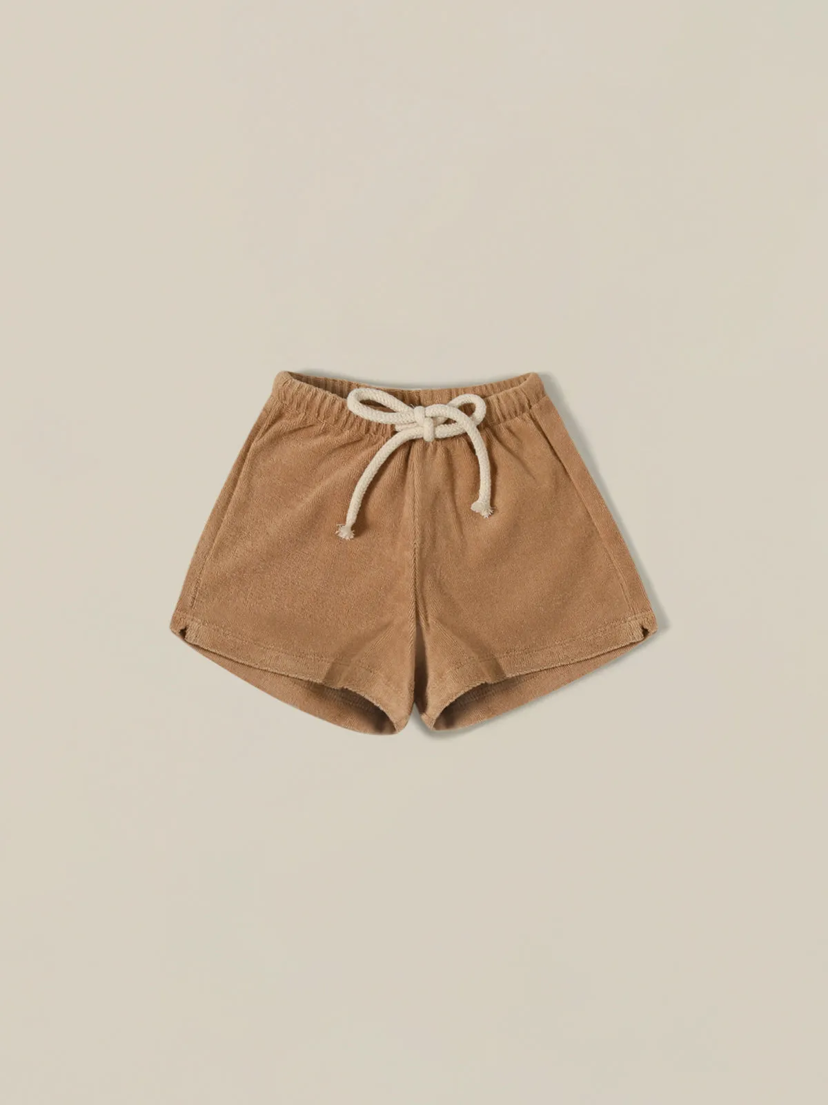 Gold Terry Rope Shorts