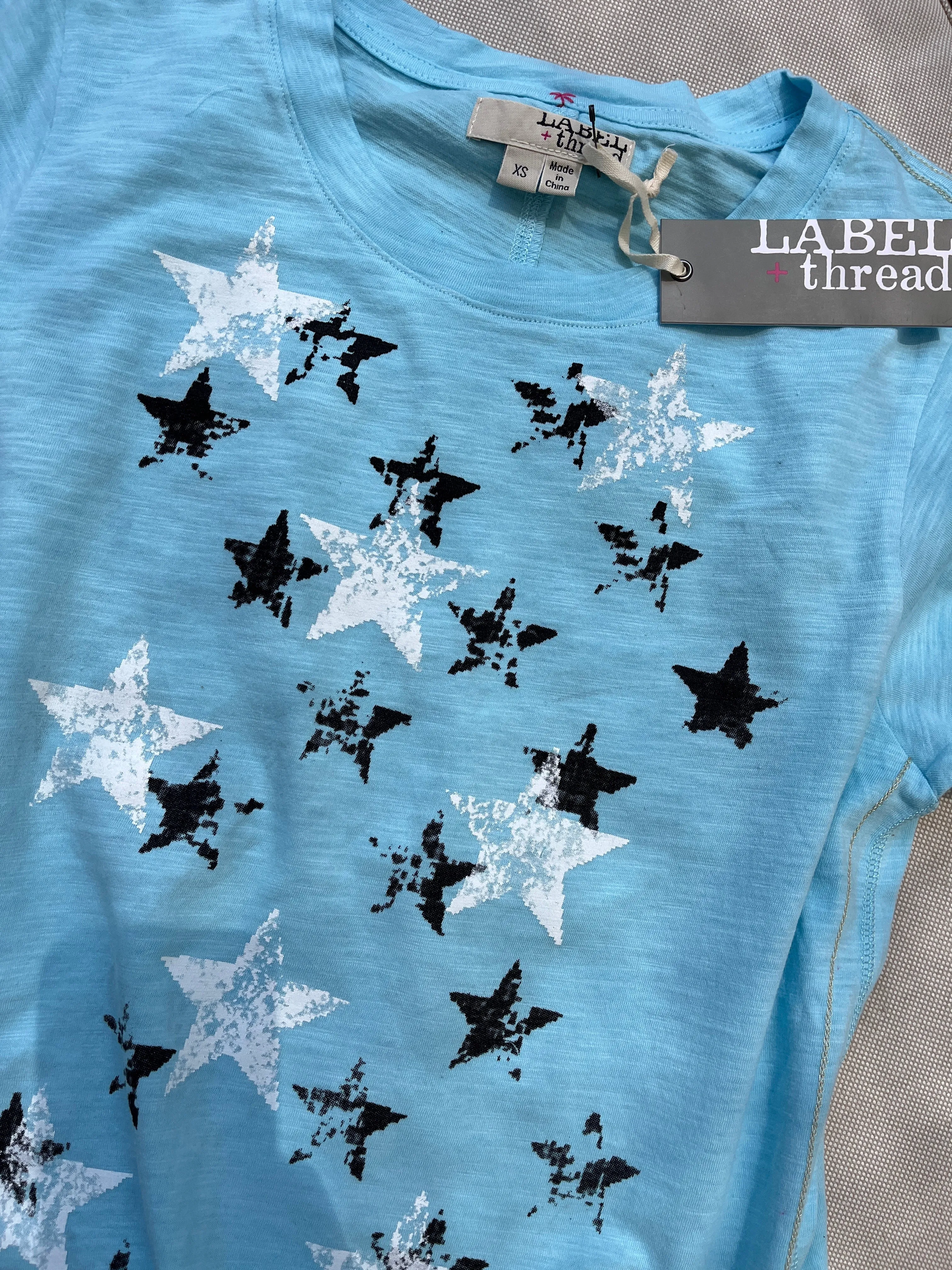 Graphic Ava Tee - Pool Stardust