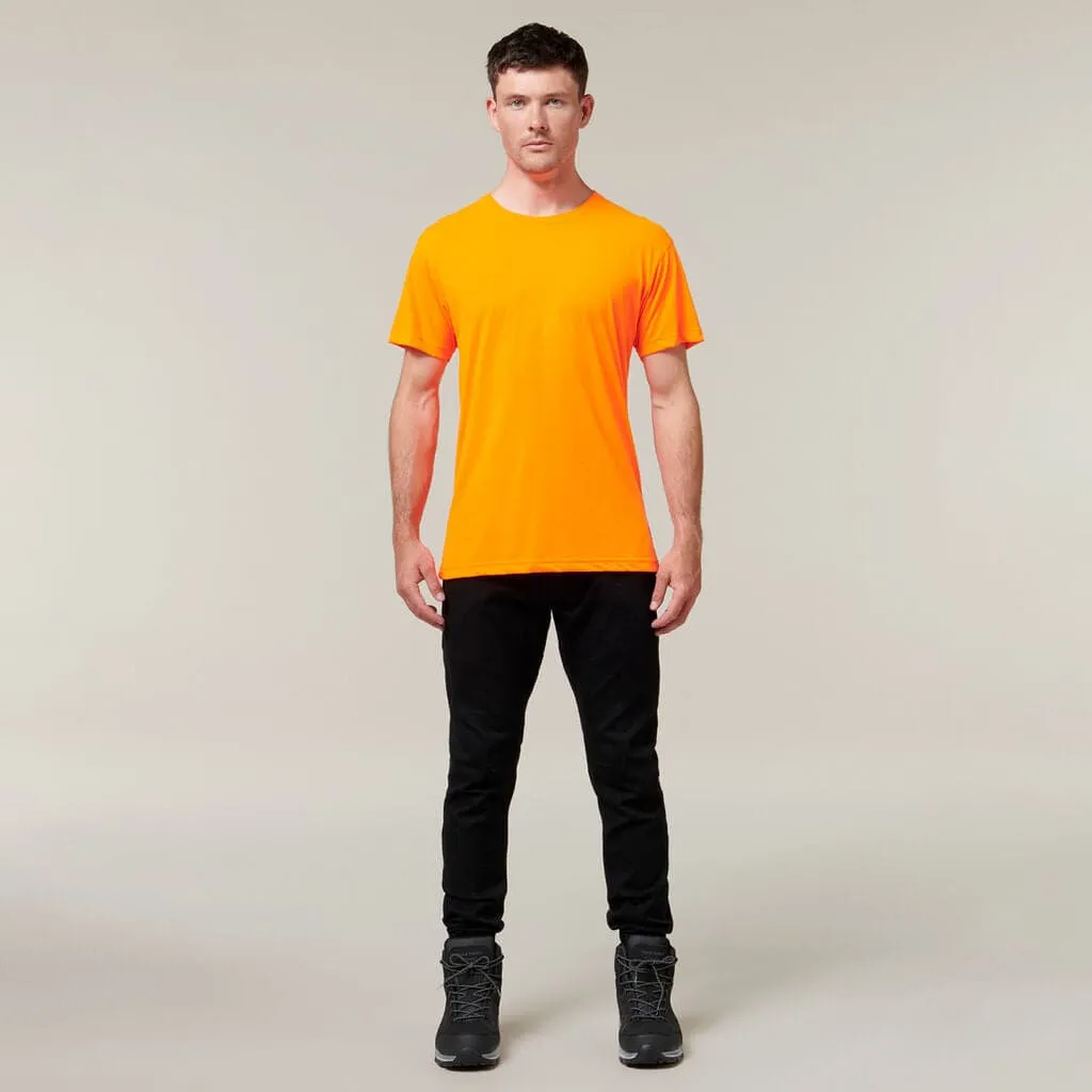 Hard Yakka 3056 Short Sleeve Neon Tee Y19575