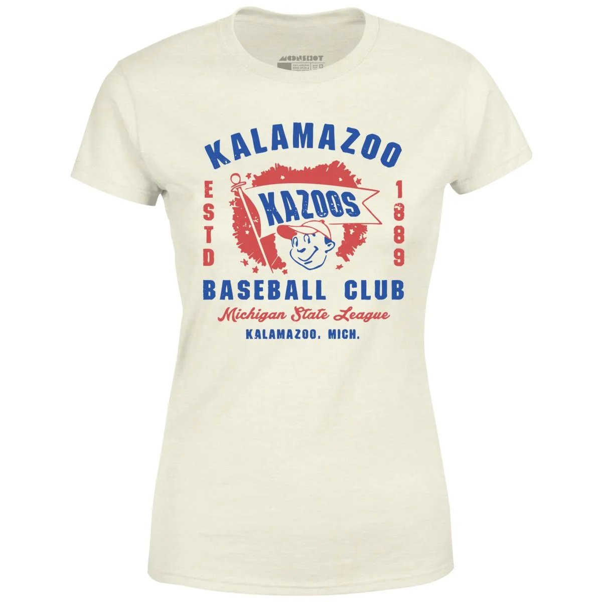 Kalamazoo Kazoos - Michigan - Vintage Defunct Baseball Teams - Women's T-Shirt