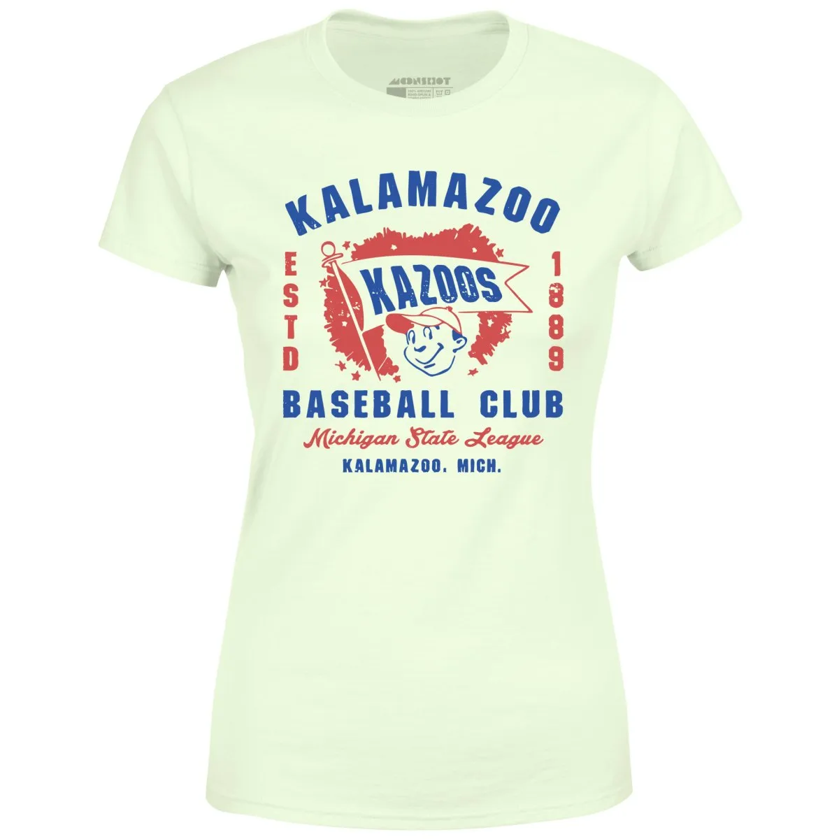 Kalamazoo Kazoos - Michigan - Vintage Defunct Baseball Teams - Women's T-Shirt