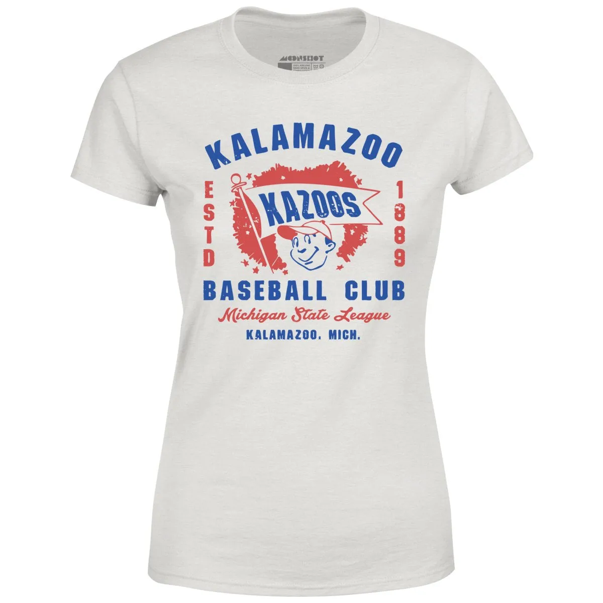 Kalamazoo Kazoos - Michigan - Vintage Defunct Baseball Teams - Women's T-Shirt