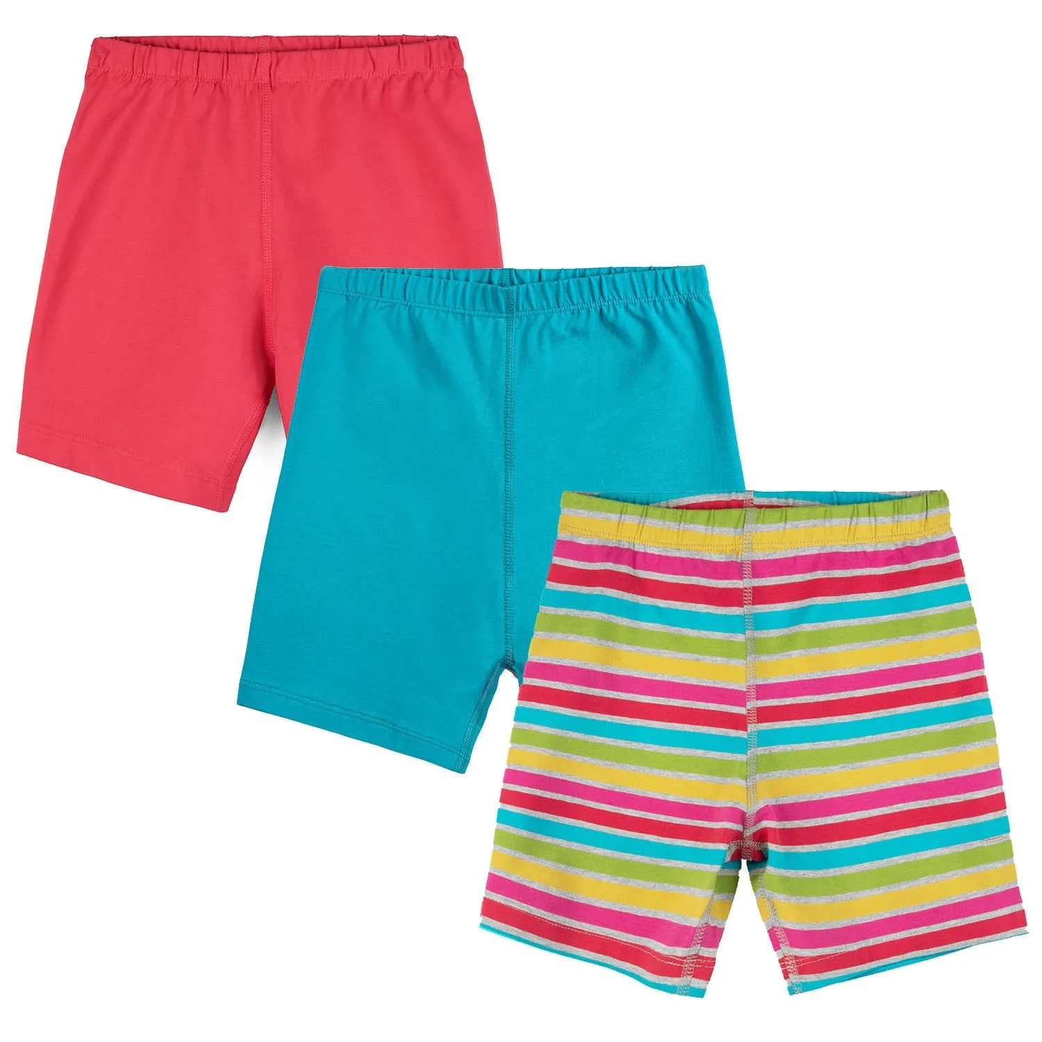 Kids Biker Shorts - Organic Cotton, 3 Pack