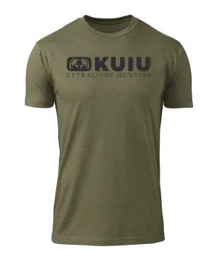 KUIU Block Logo T-Shirt | Military Green