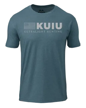 KUIU Mini Flag T-Shirt | Indigo