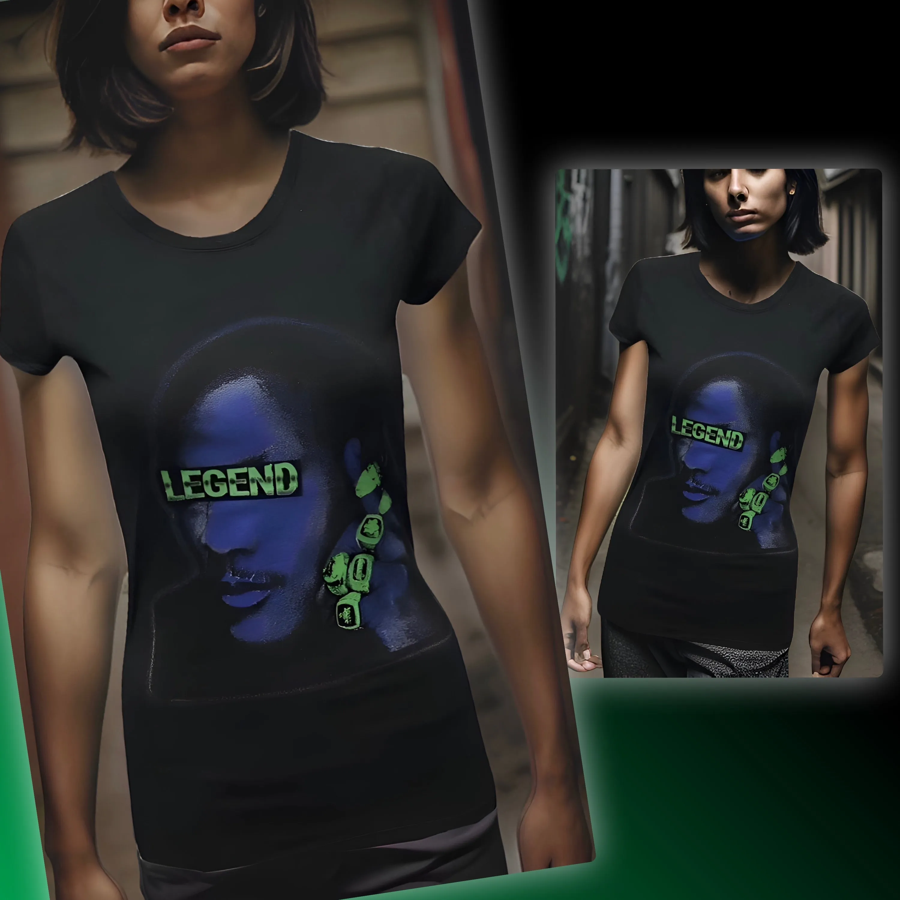 ^LEGEND^ 6 RINGS TEES FOR WOMEN