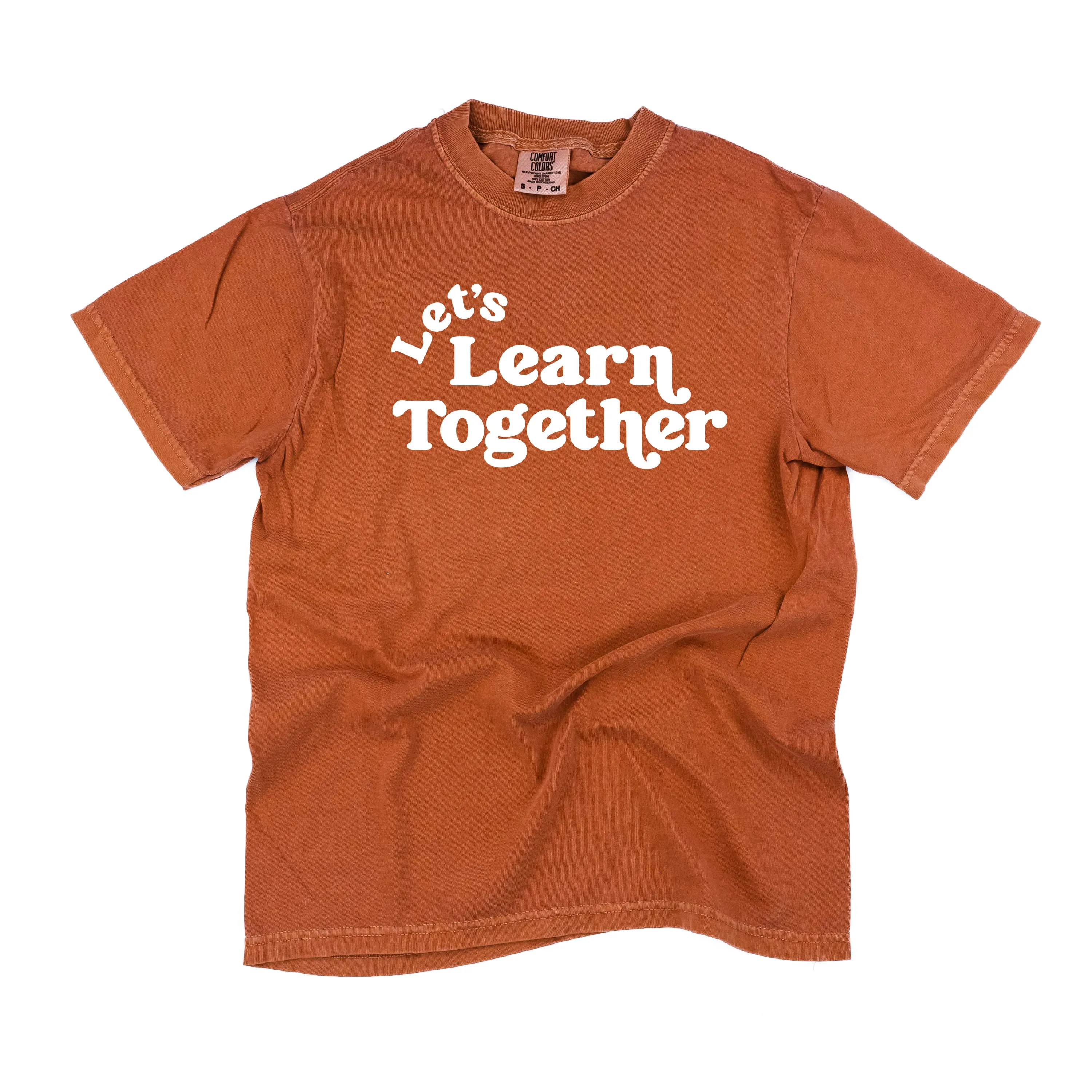 Let's Learn Together - SHORT SLEEVE COMFORT COLORS TEE