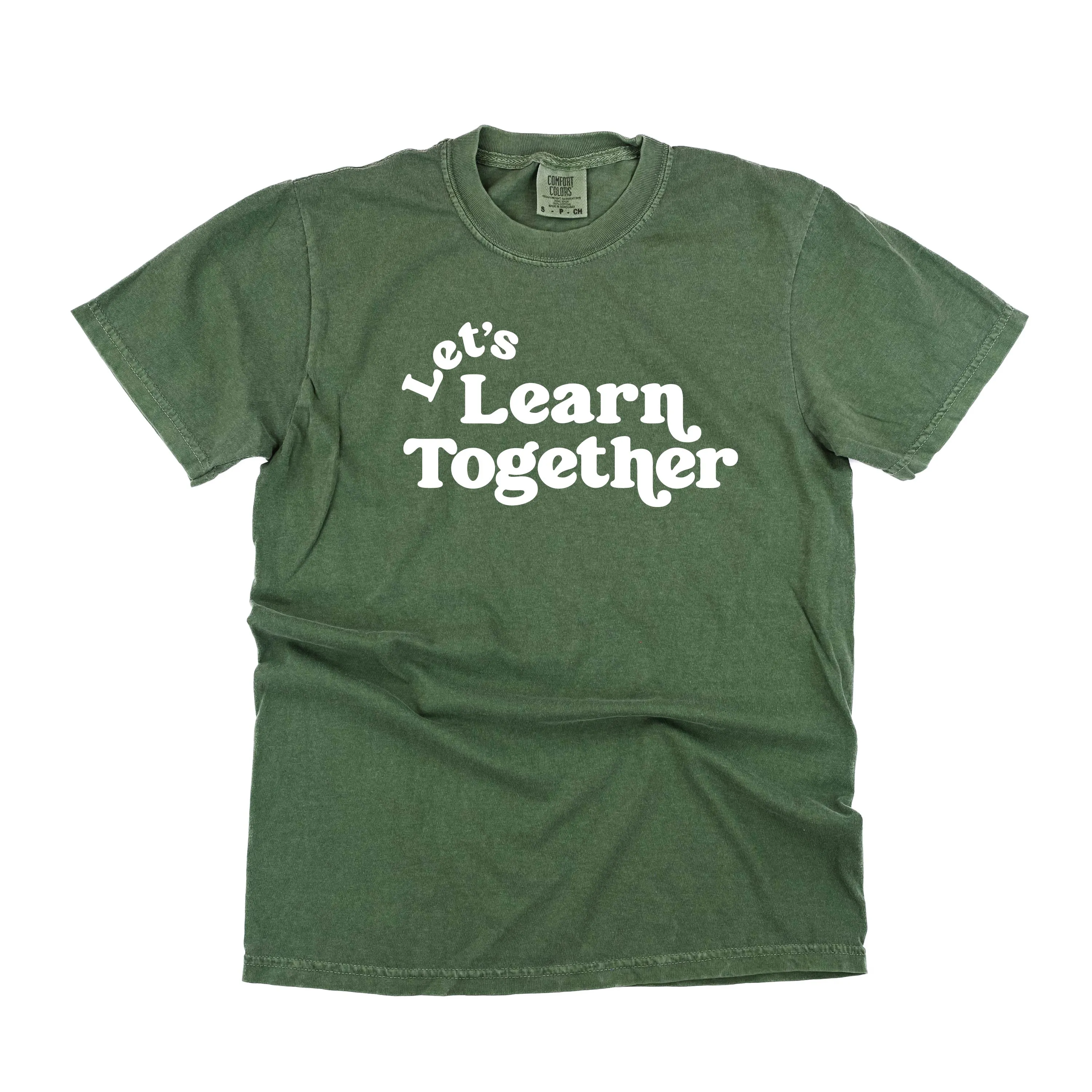 Let's Learn Together - SHORT SLEEVE COMFORT COLORS TEE