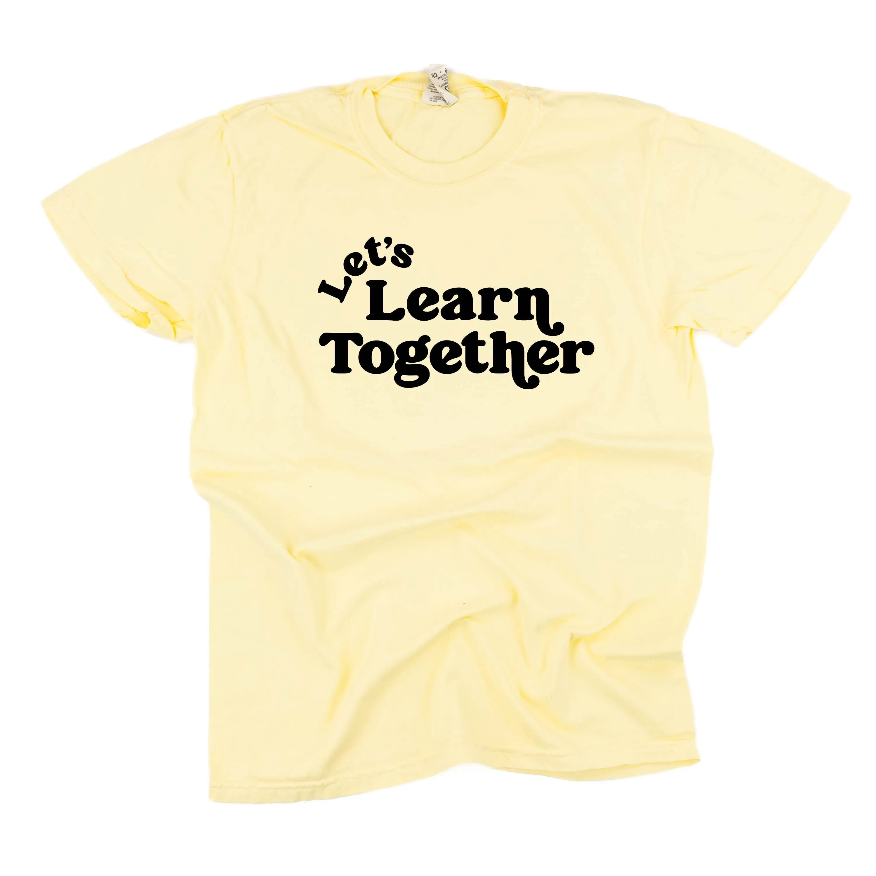 Let's Learn Together - SHORT SLEEVE COMFORT COLORS TEE