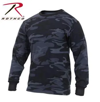 Long Sleeve Colored Camo T-Shirt