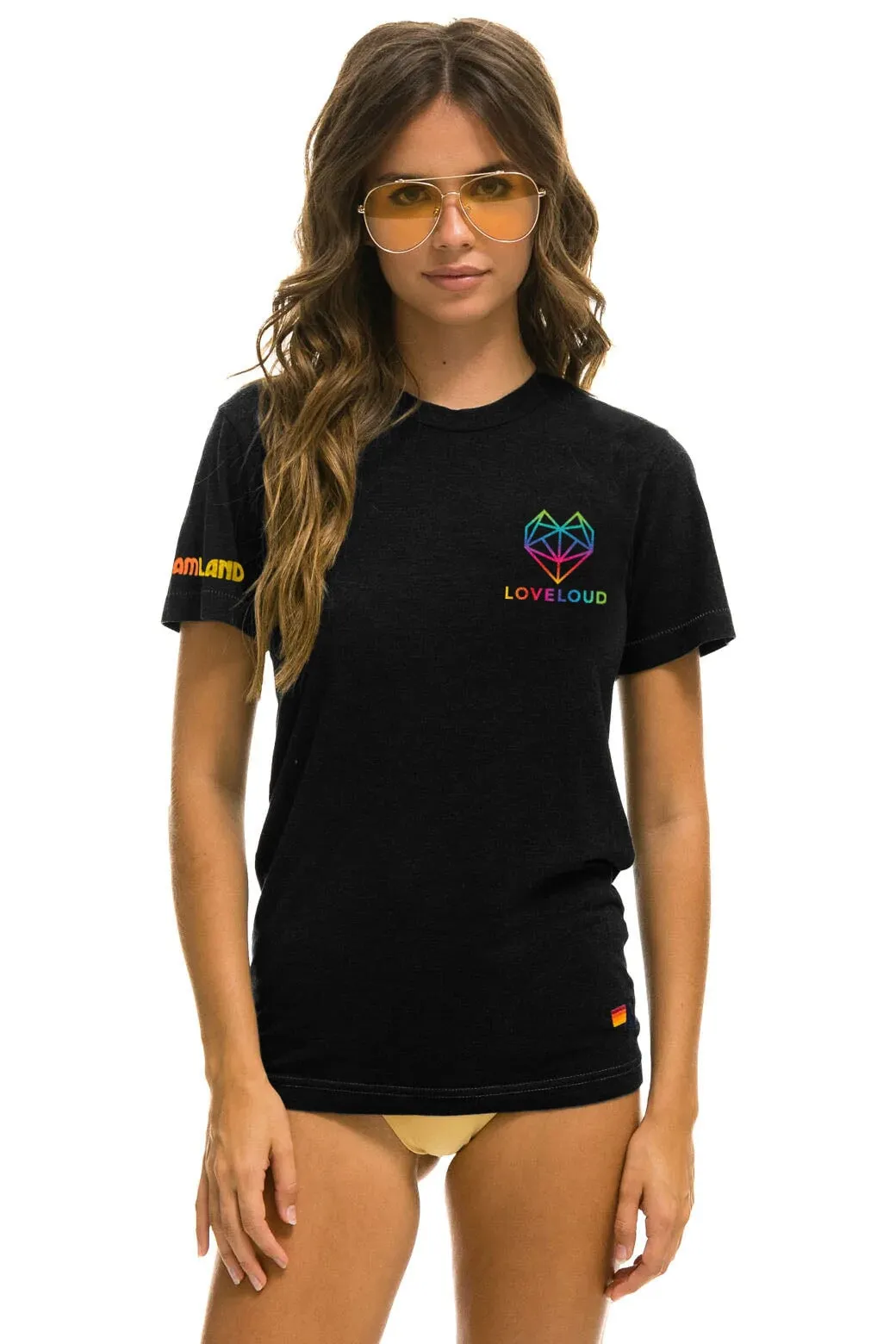 LOVELOUD X DREAMLAND COLLABORATIVE TEE - BLACK