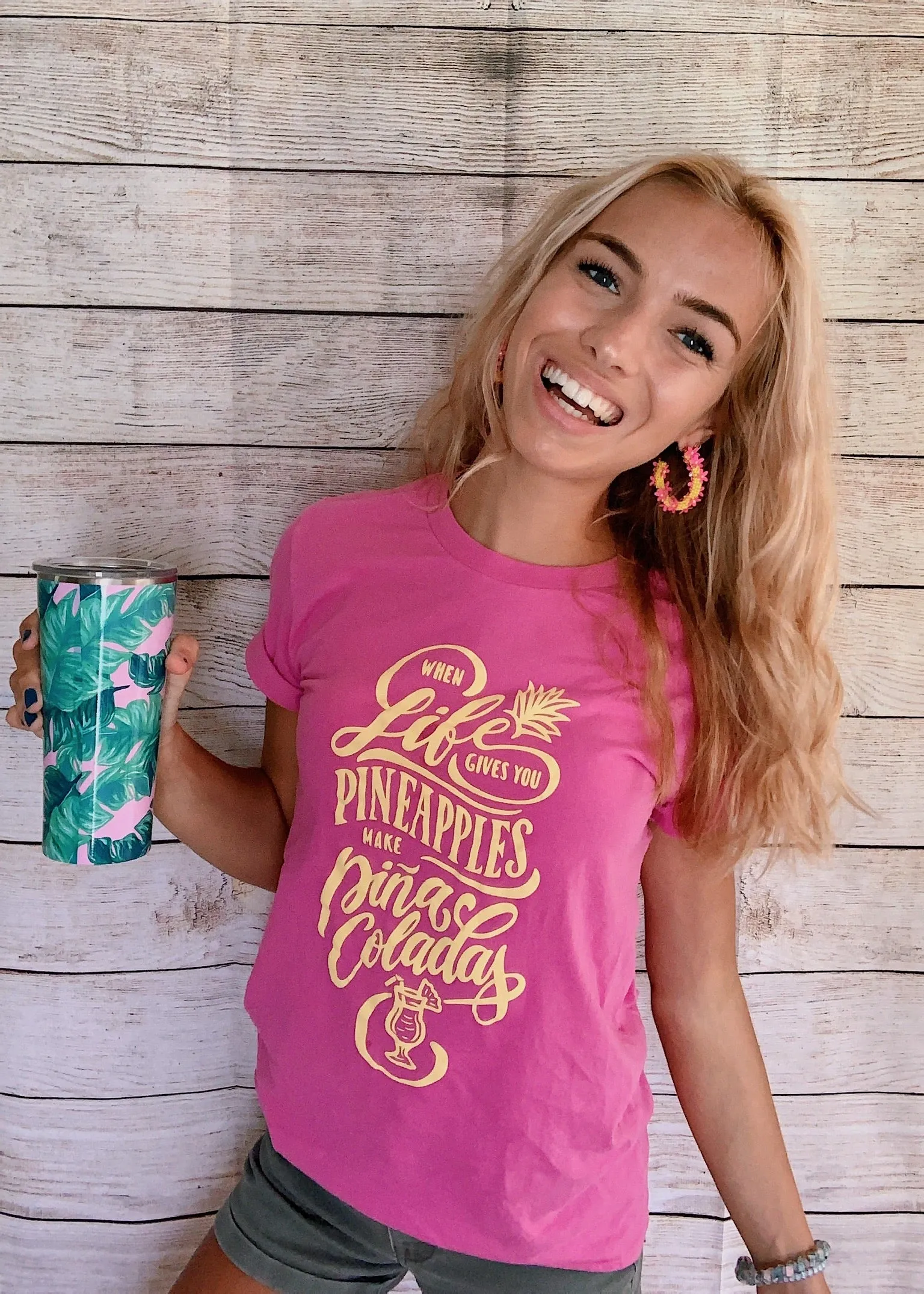 'Make Pina Coladas' Signature Graphic Tee